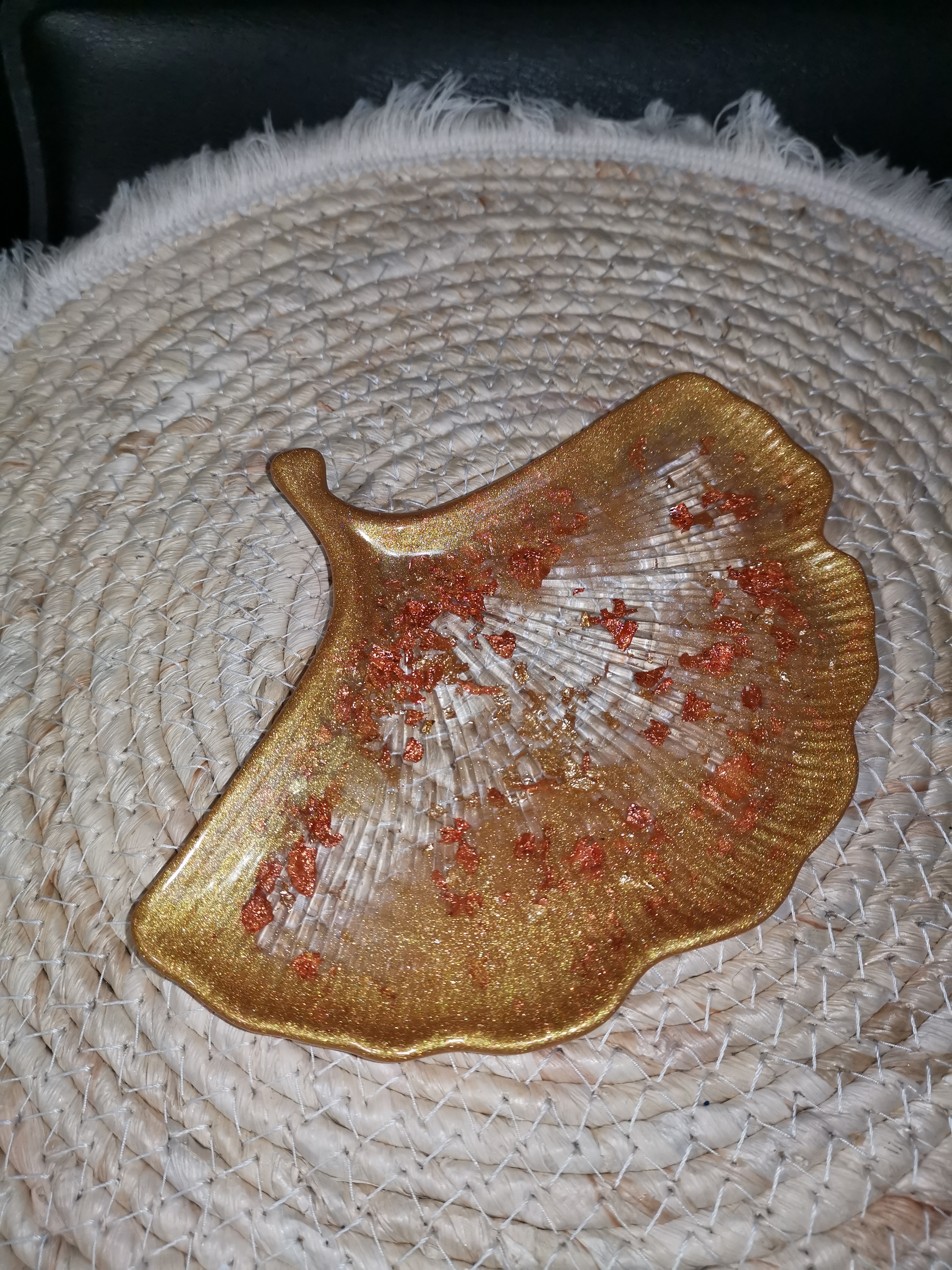 Vide poche feuille de Ginko