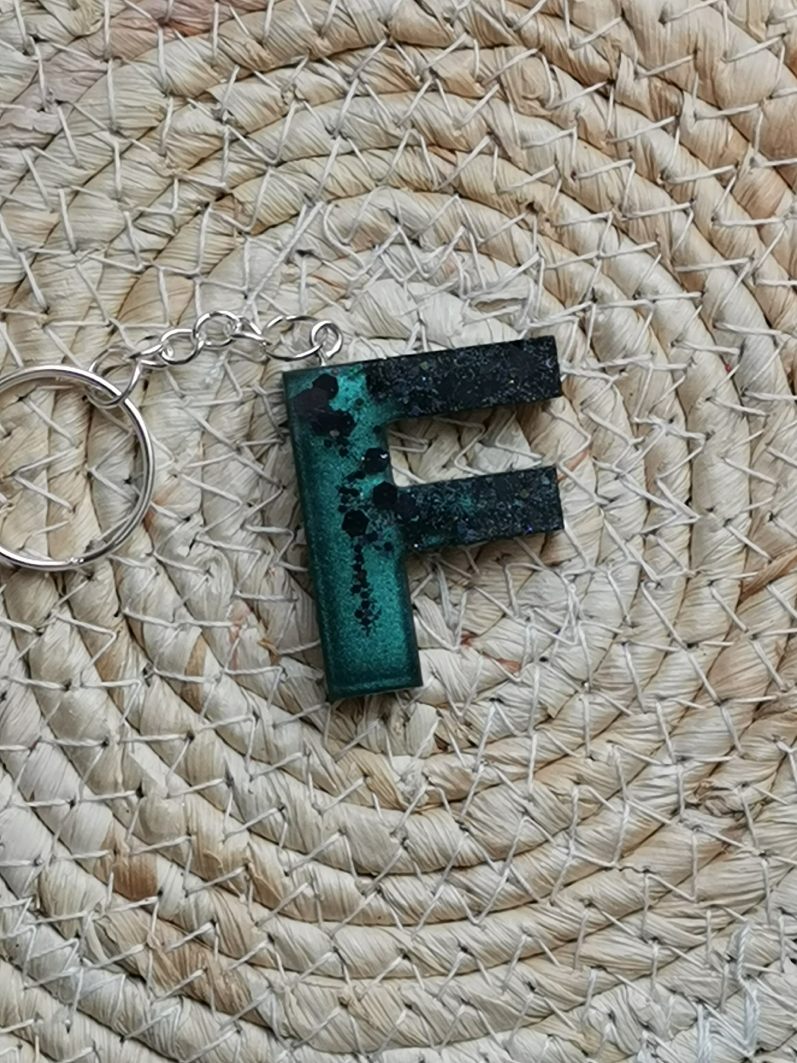 Porte-clés lettre F