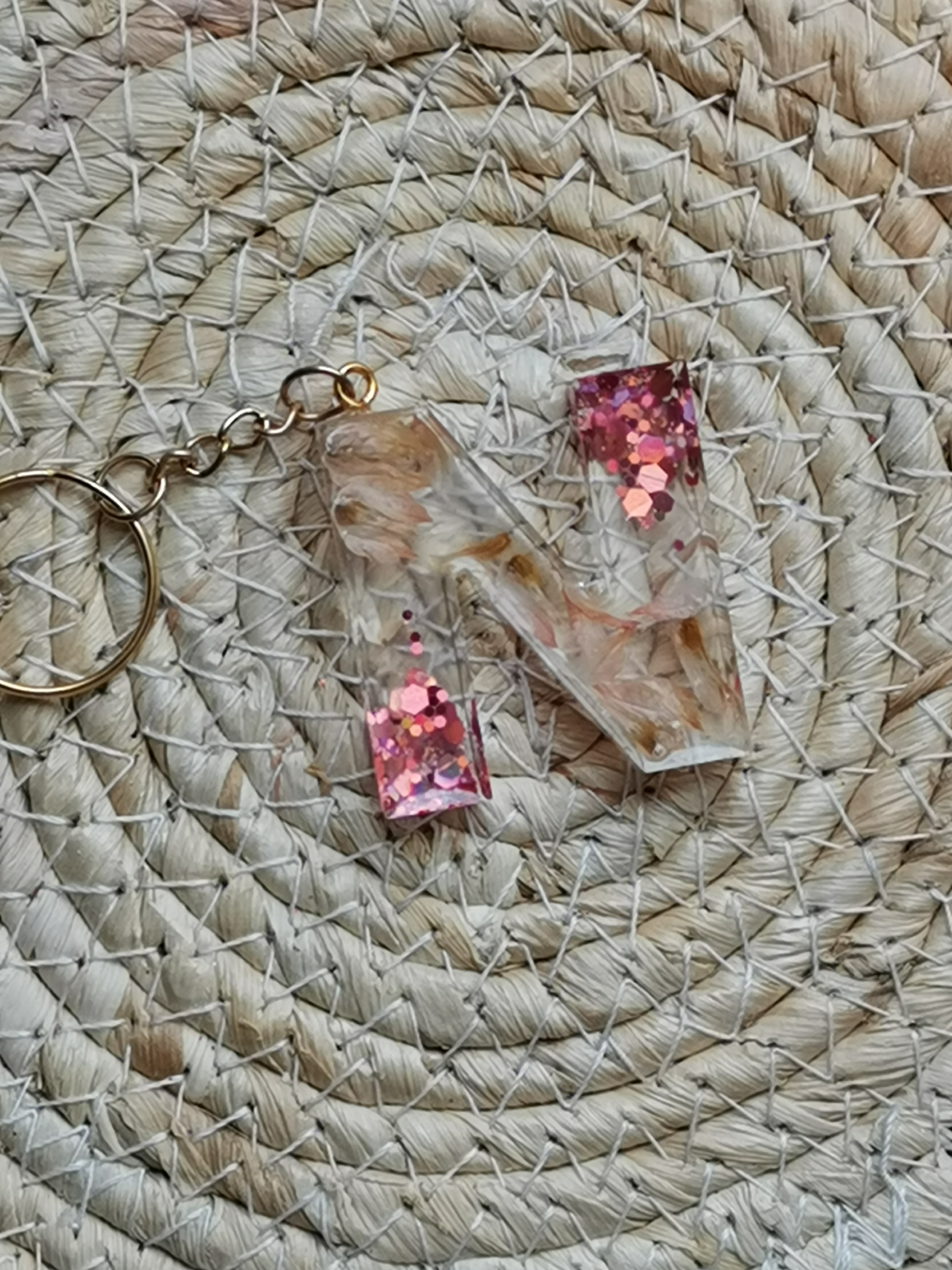 Porte-clés lettre N 