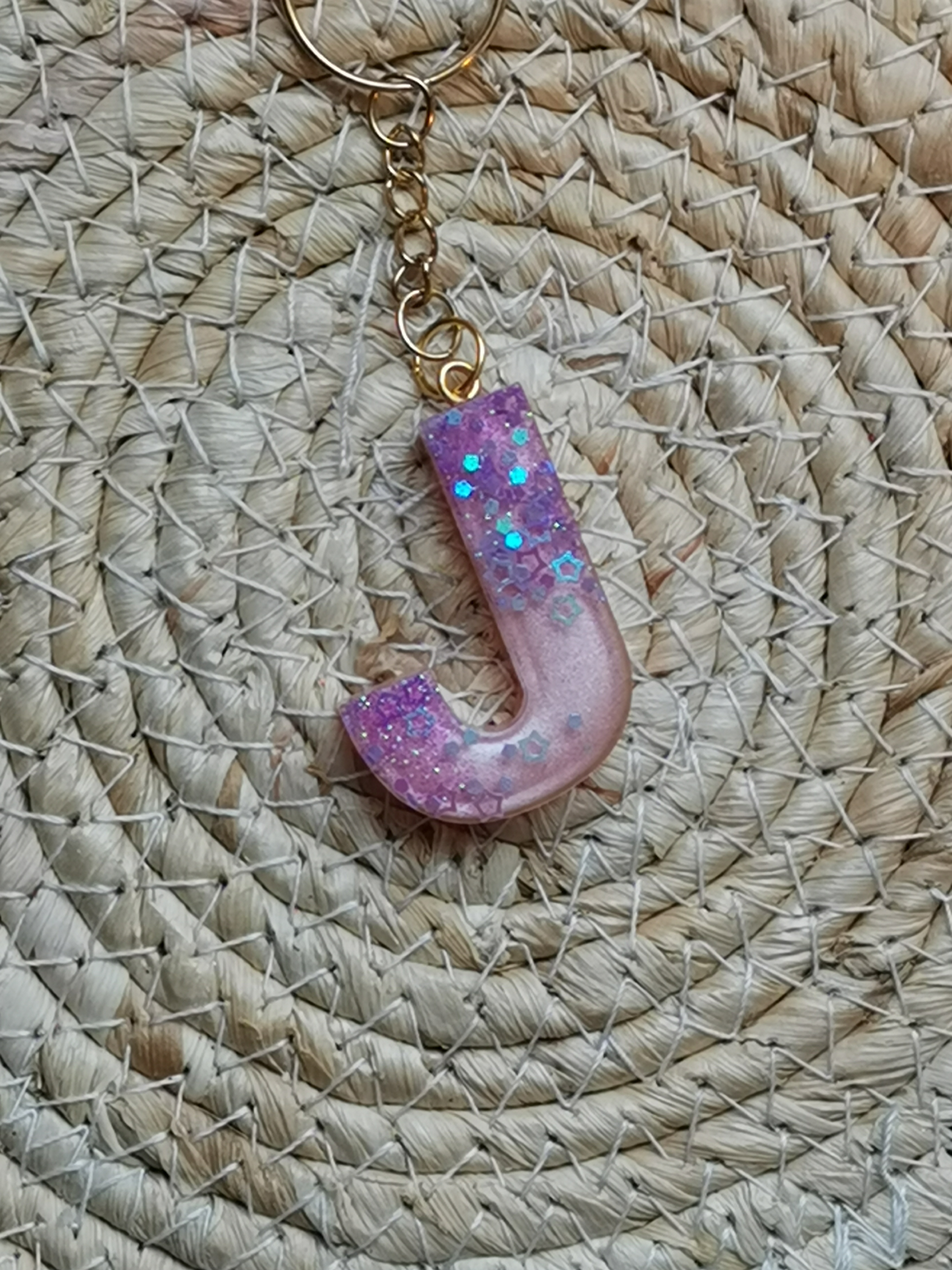 Porte-clés lettre J 