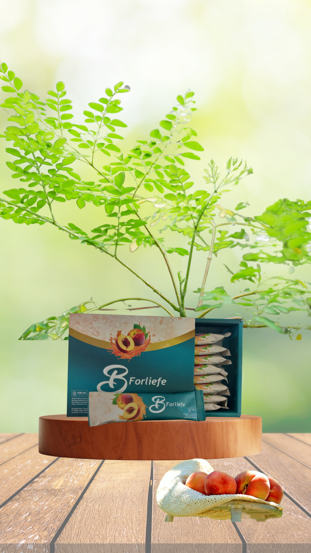 BForliefe suplemen vegan dengan 88 nutrisi