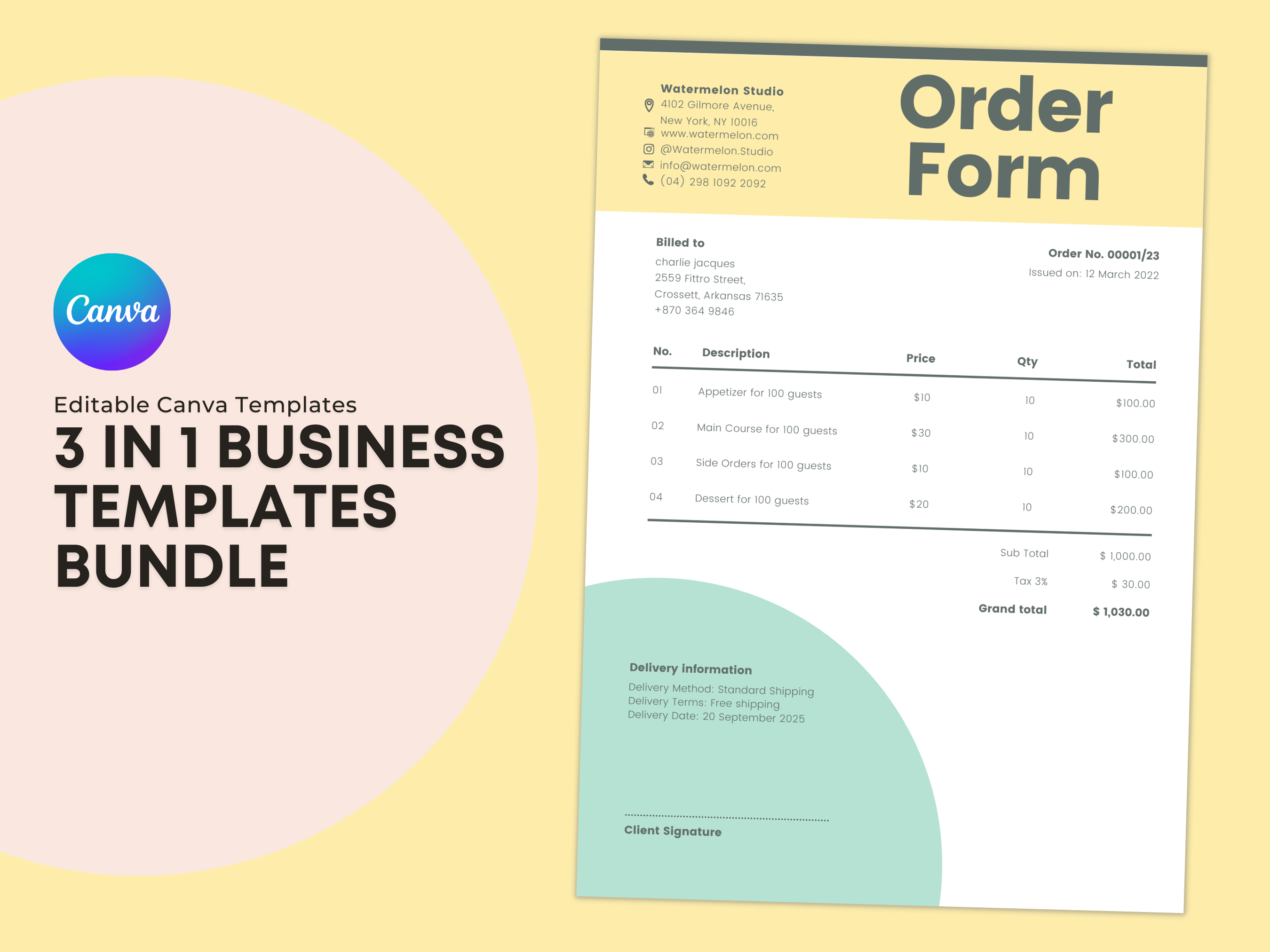 Canva Templates Bundle