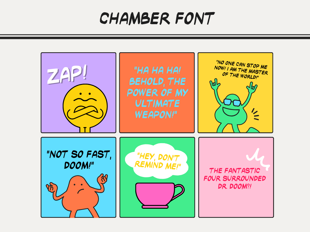 Chamber | Handwritten Font