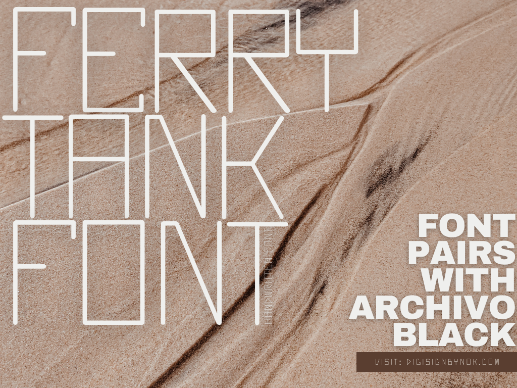 Ferry Tank | Handwritten Font