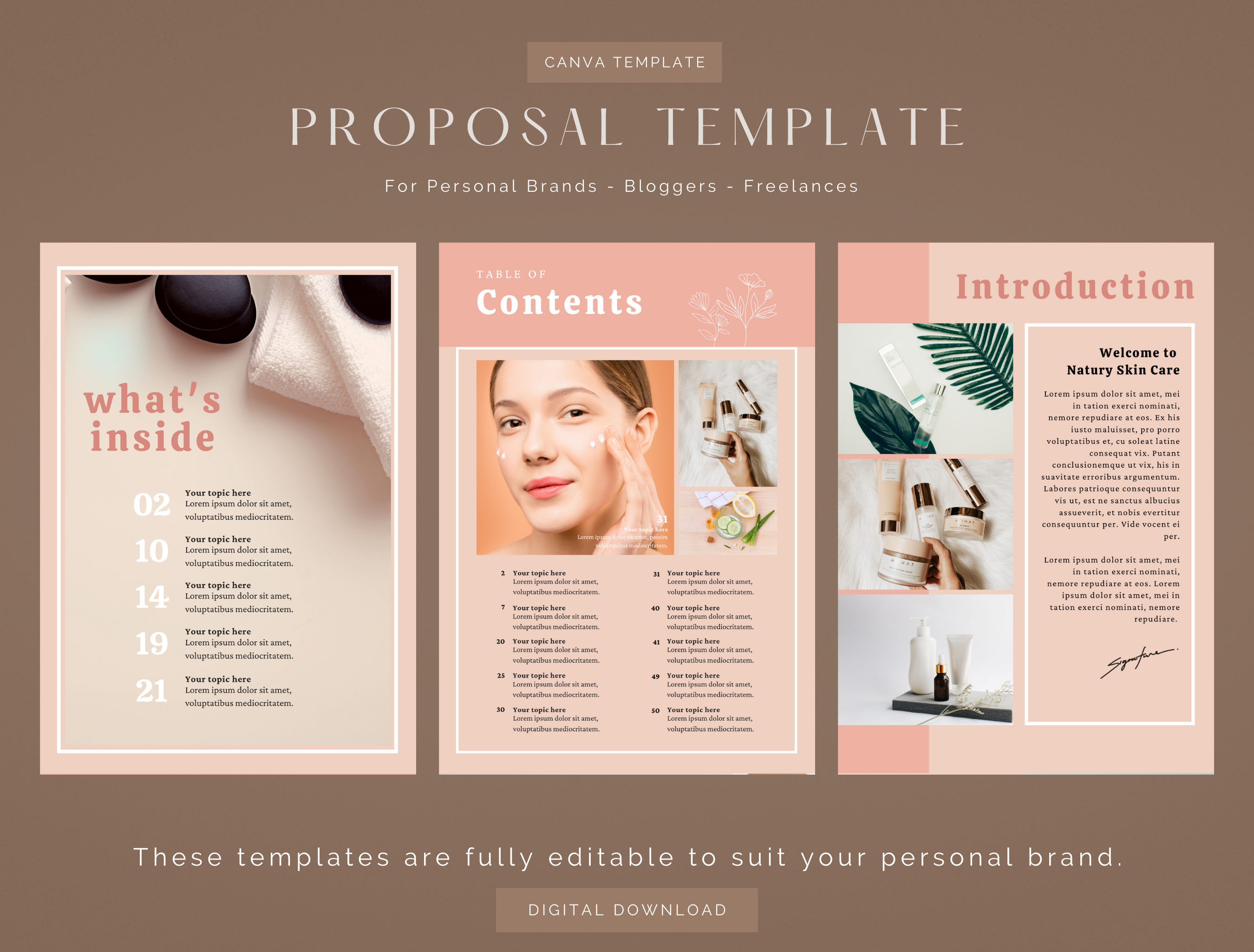 Canva Project Proposal Template | Pricing Guide