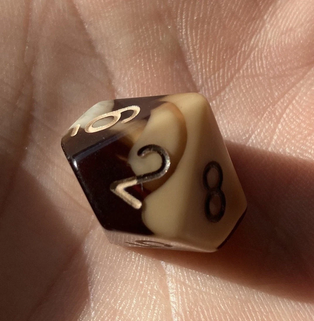 Dés RPG : collection Café Moka