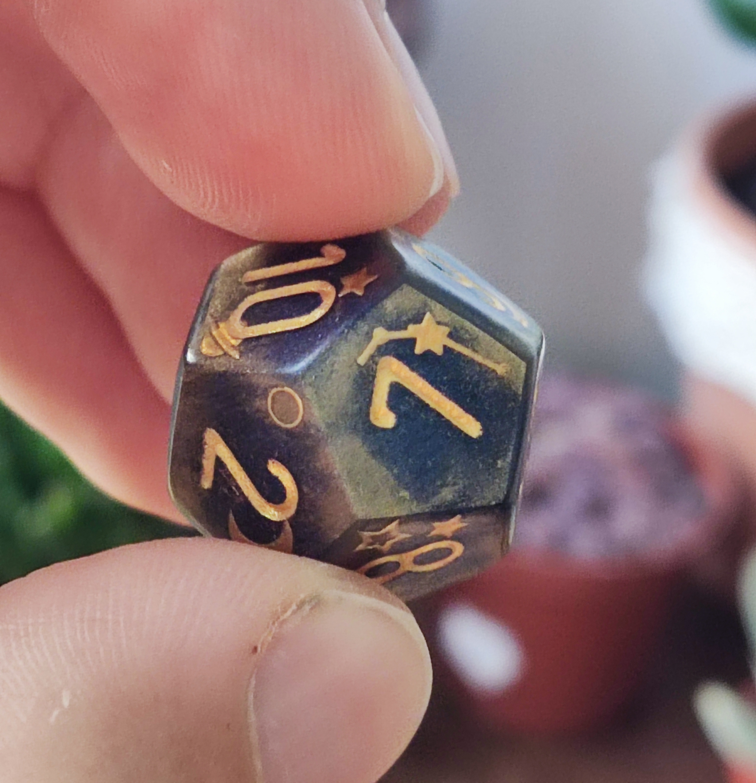 dés RPG : collection astrale