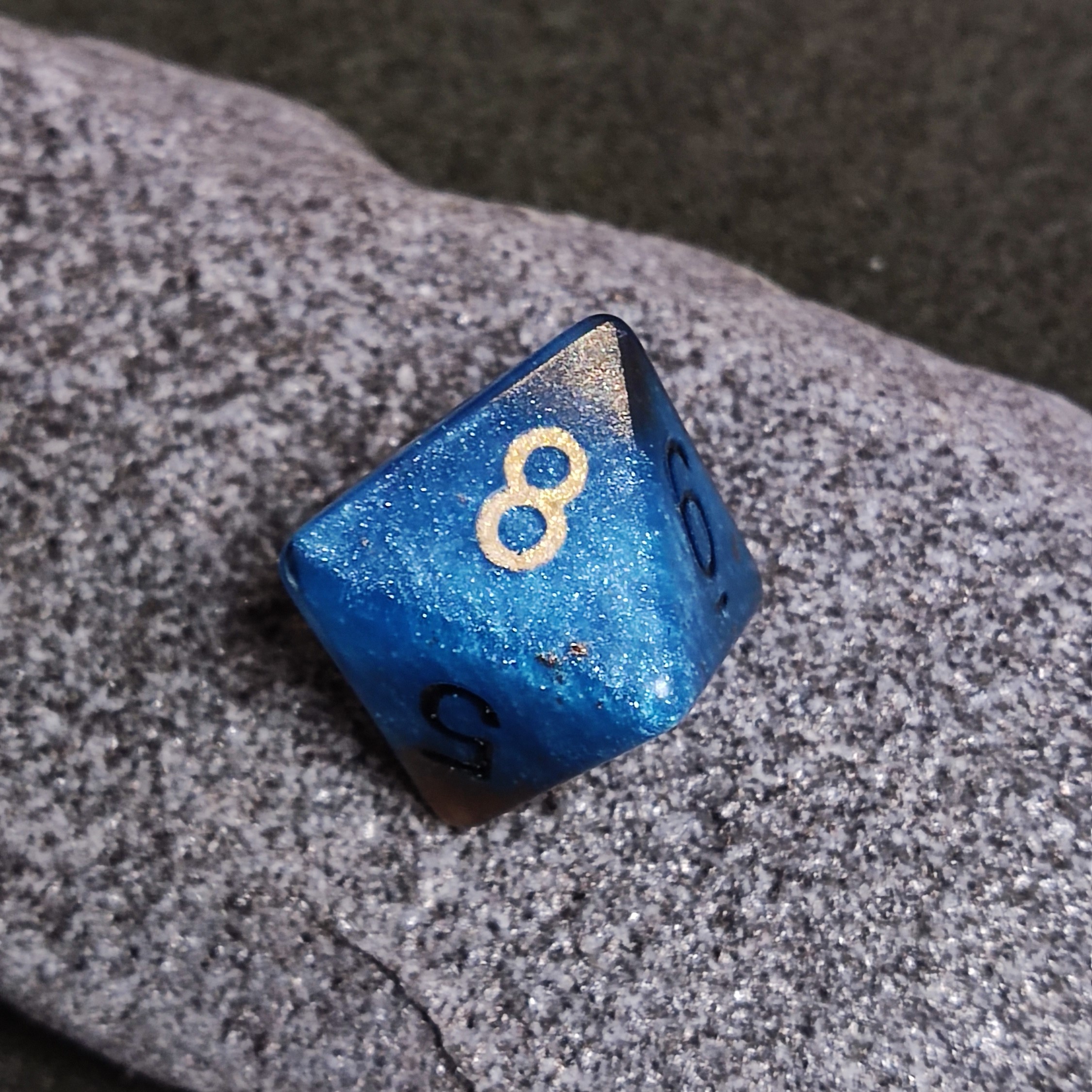 dés RPG : collection océan
