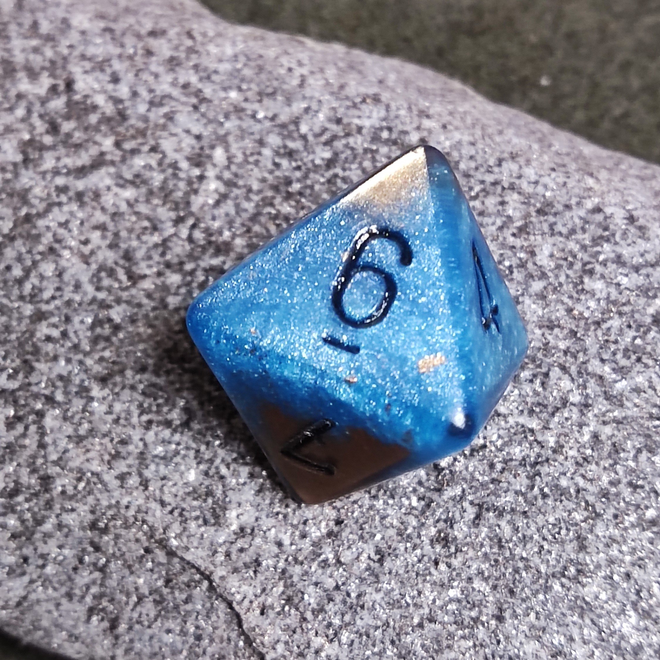 dés RPG : collection océan