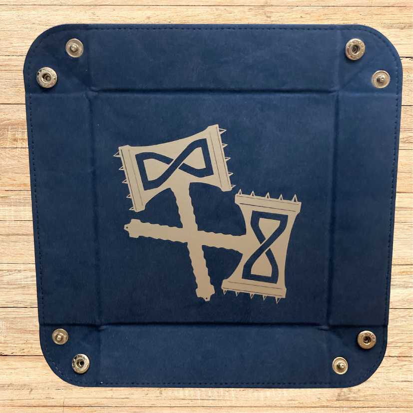 Pistes à dés floquées carrées - 1