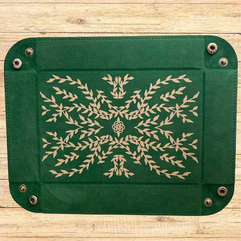 Pistes à dés floquées rectangulaires - 1