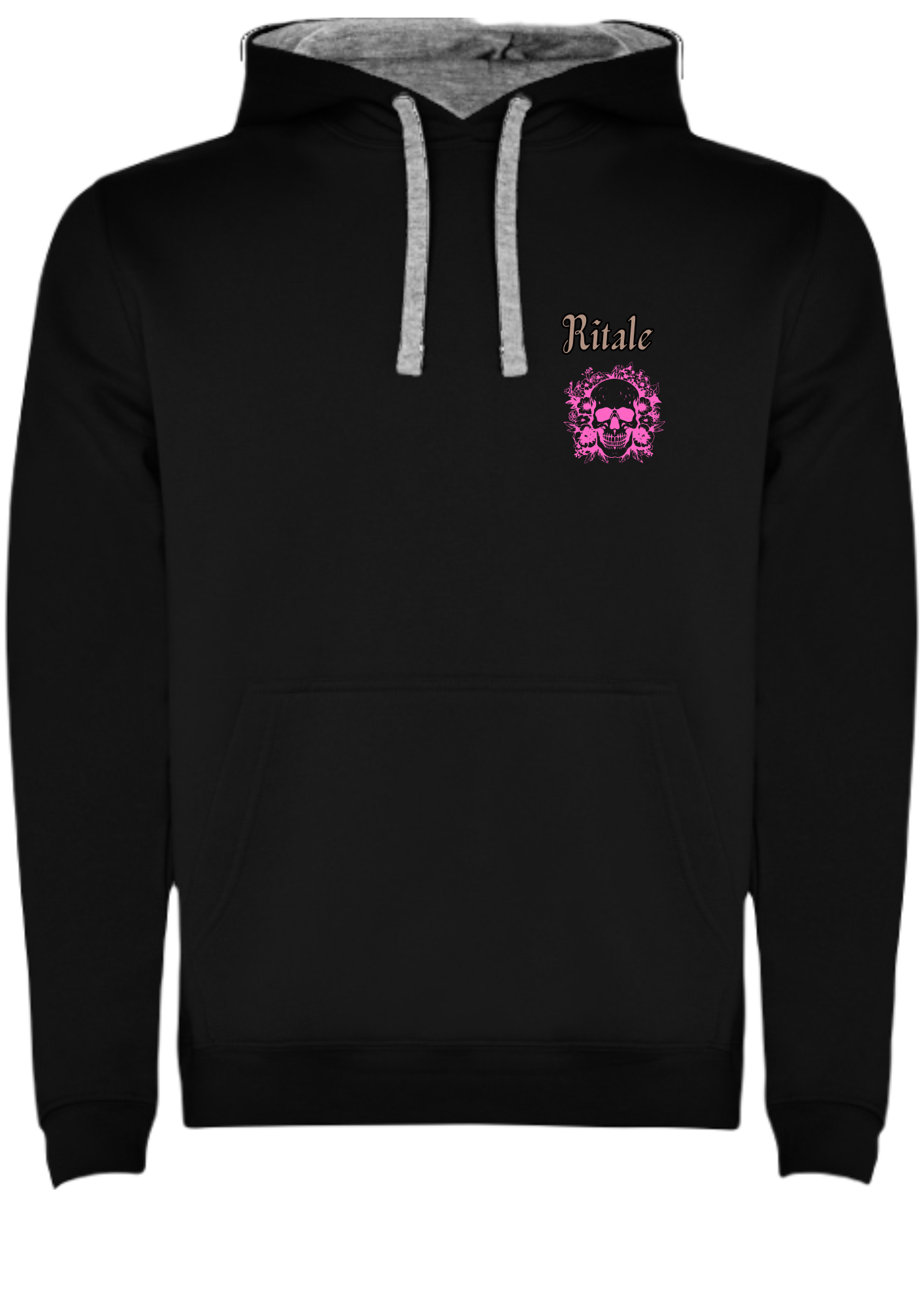 Sweat à capuche avec design de crâne 