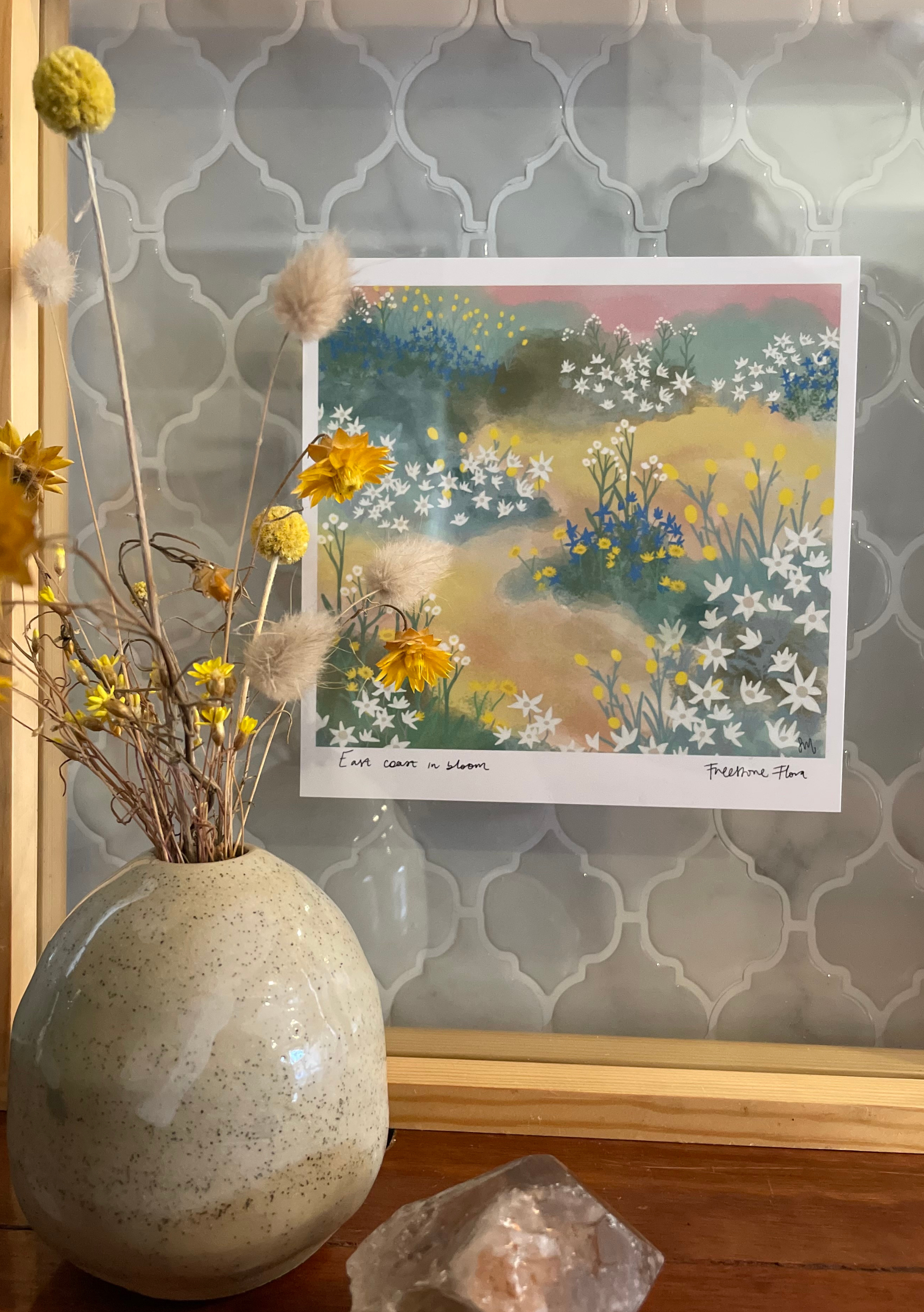 Original Freestone Flora Artwork