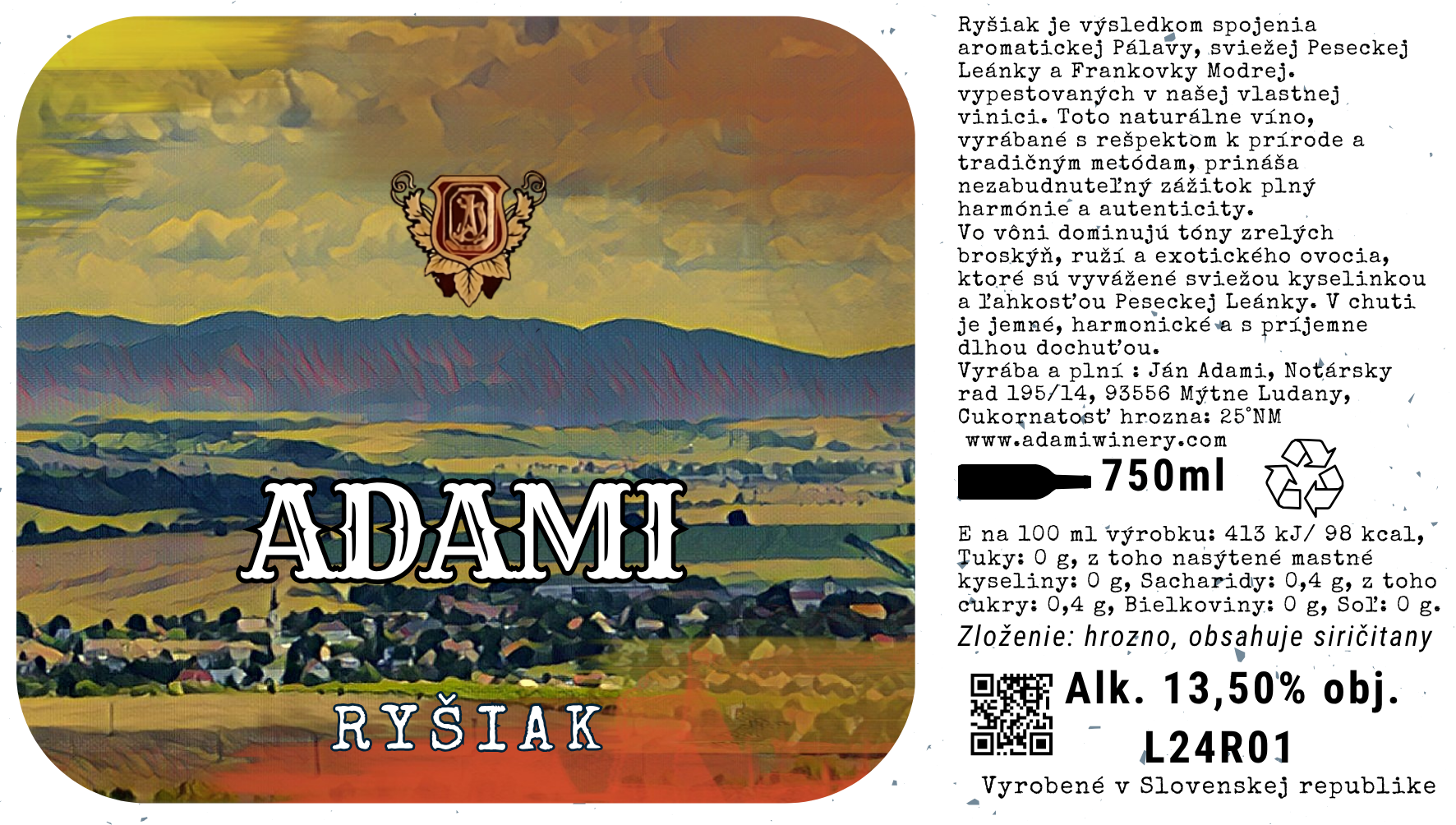 Ryšiak *Set Vína - 6ks*