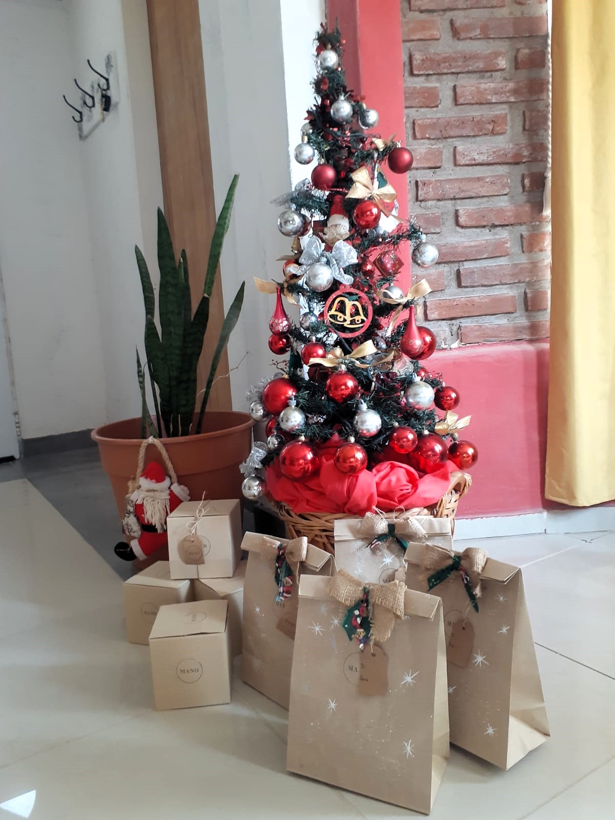 Velas MANO Cuencos Navideños