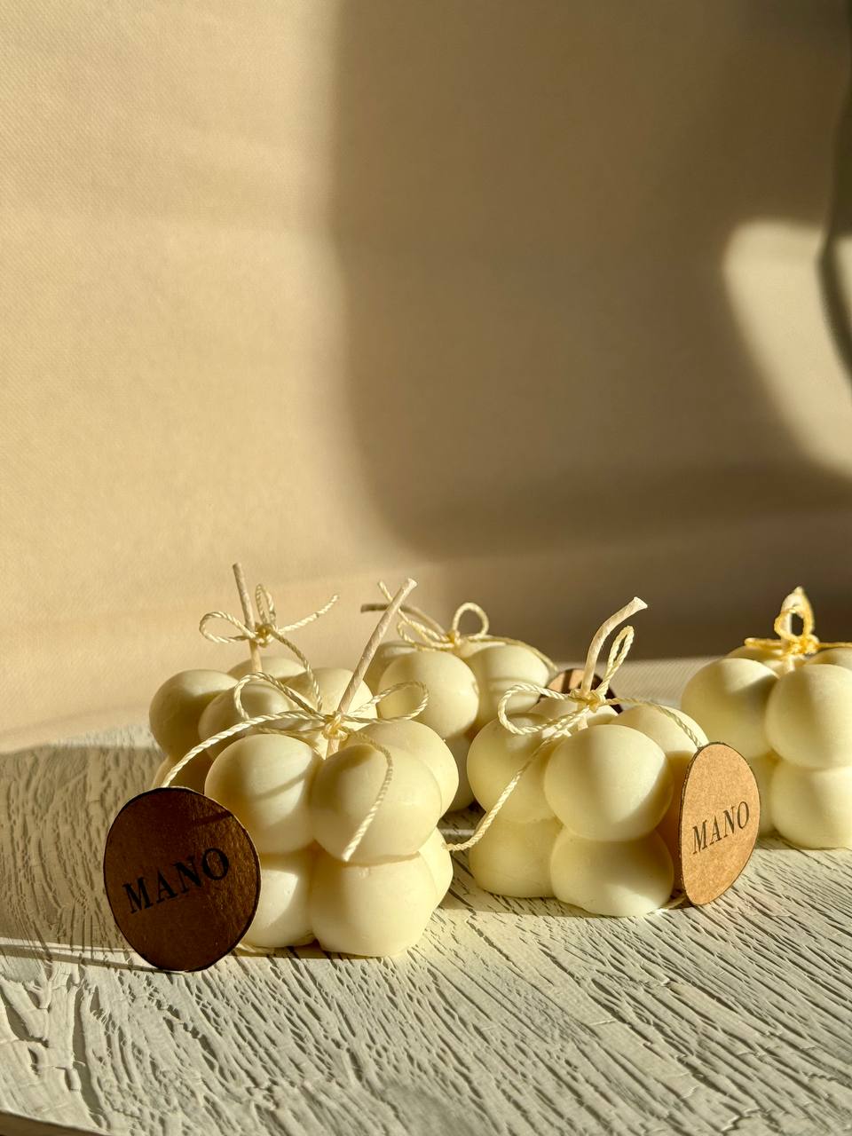 Velas MANO Bubble 