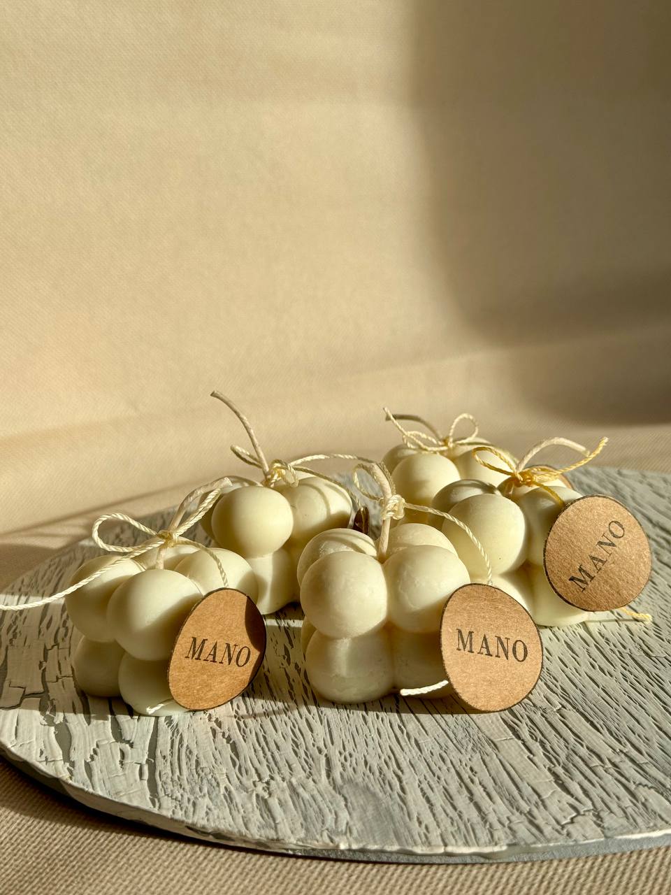Velas MANO Bubble 