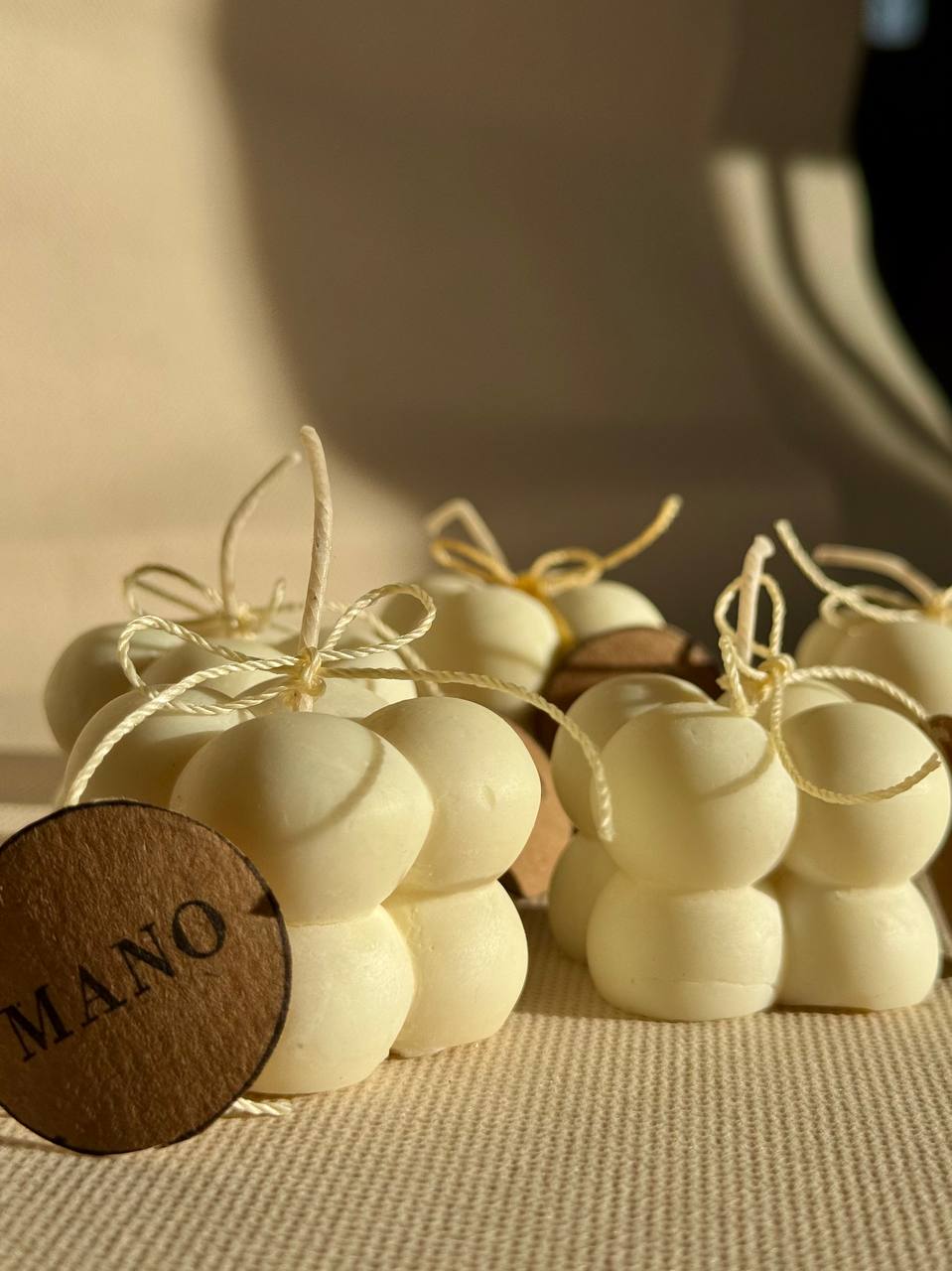 Velas MANO Bubble