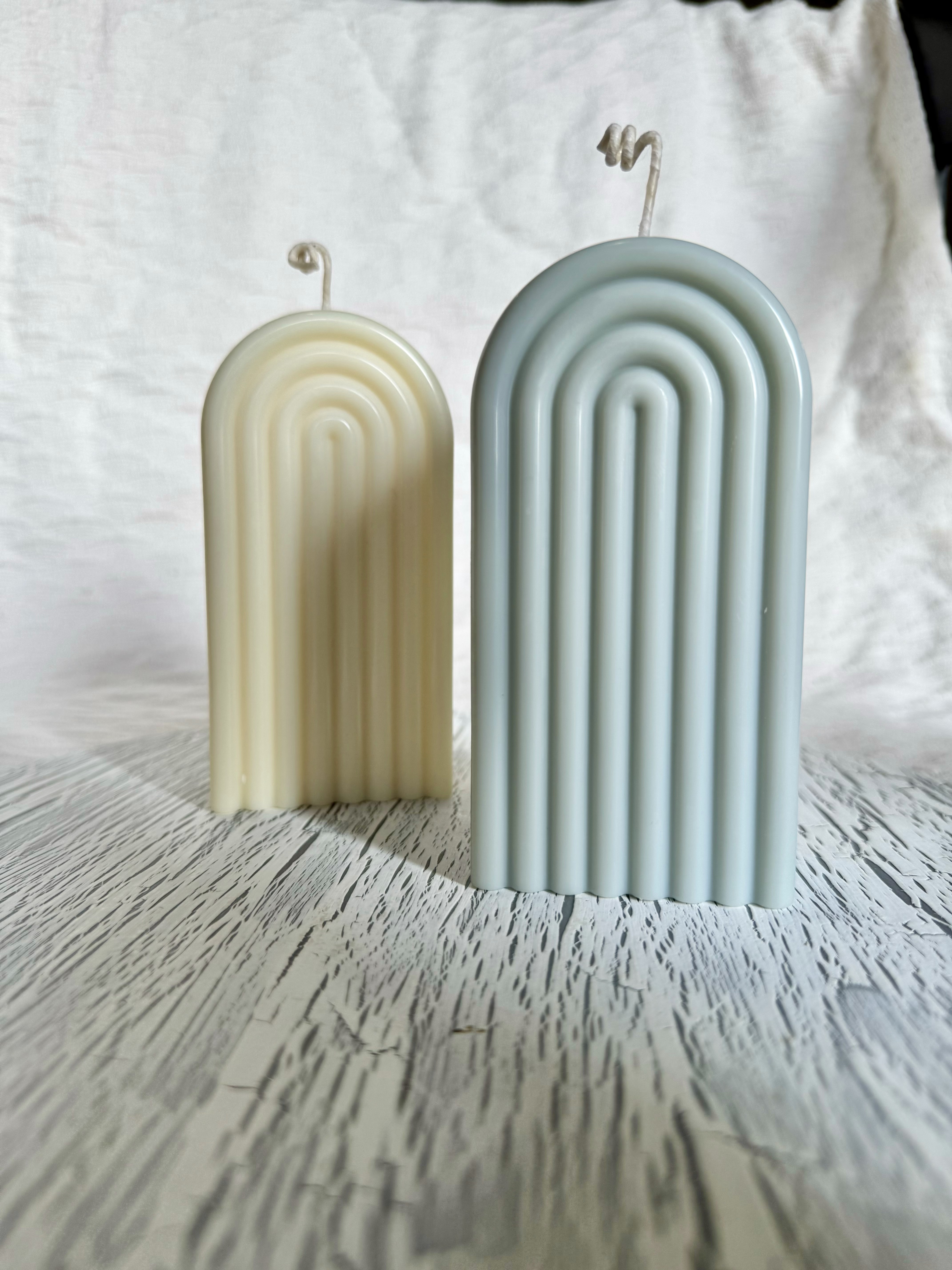 Velas MANO arcoíris