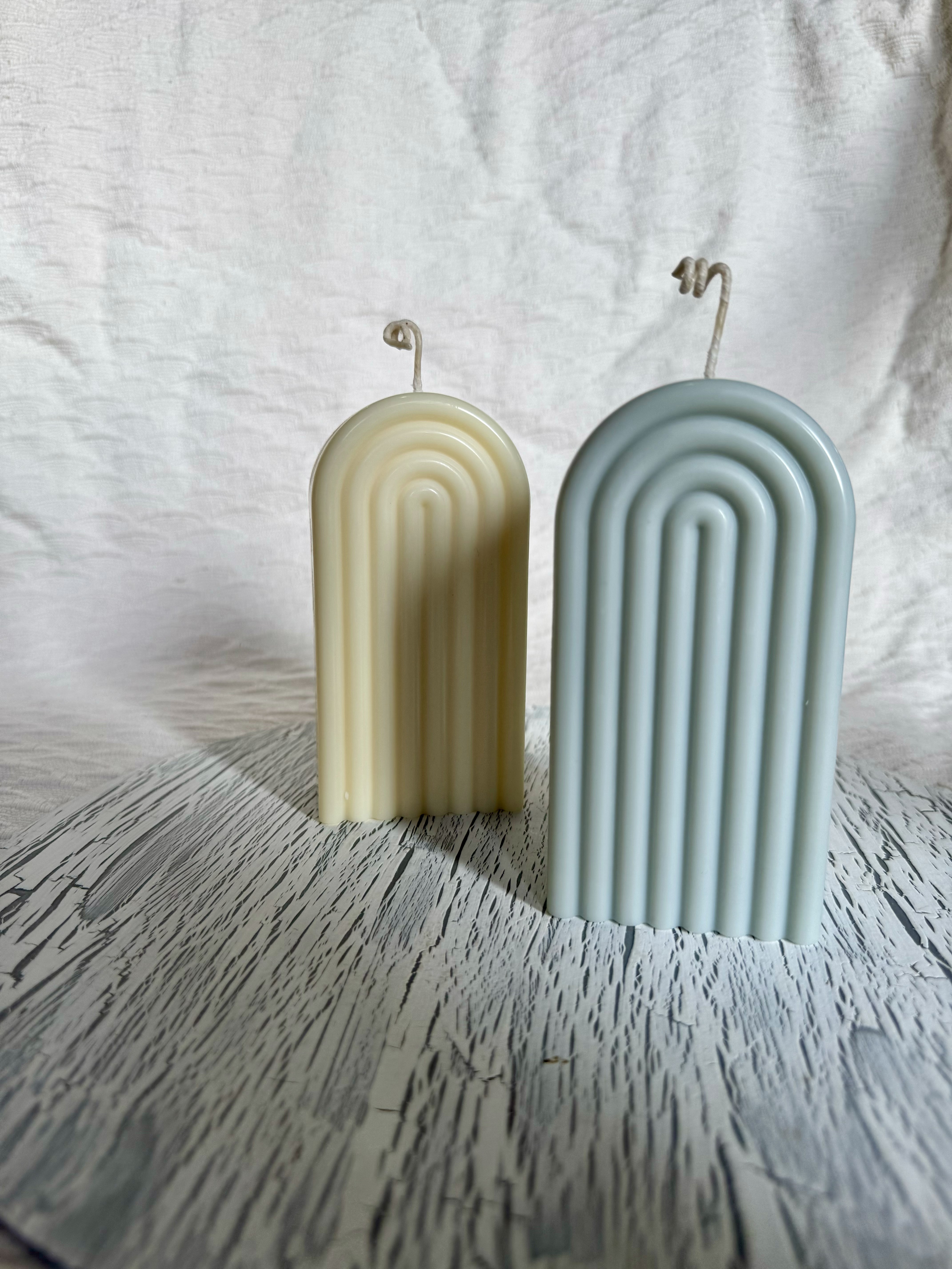 Velas MANO arcoíris