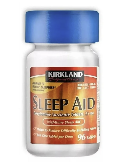 KIRKLAND SIGNATURE - MIEGUI DOKSILAMINO SUKCINATAS 25 mg 96 vnt.