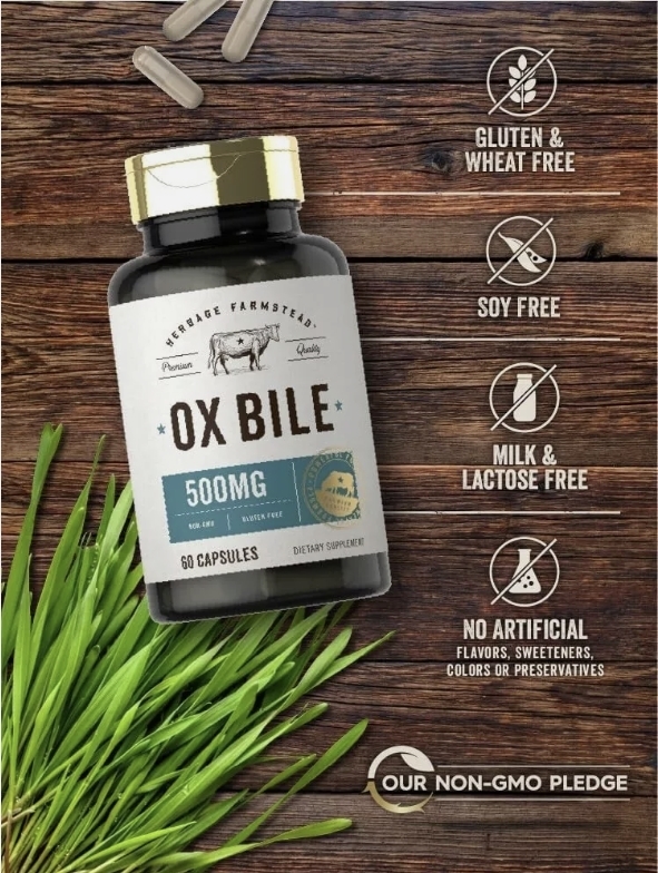 CARLYLE - JAUČIO TULŽIS (Ox Bile) 500mg 60vnt.