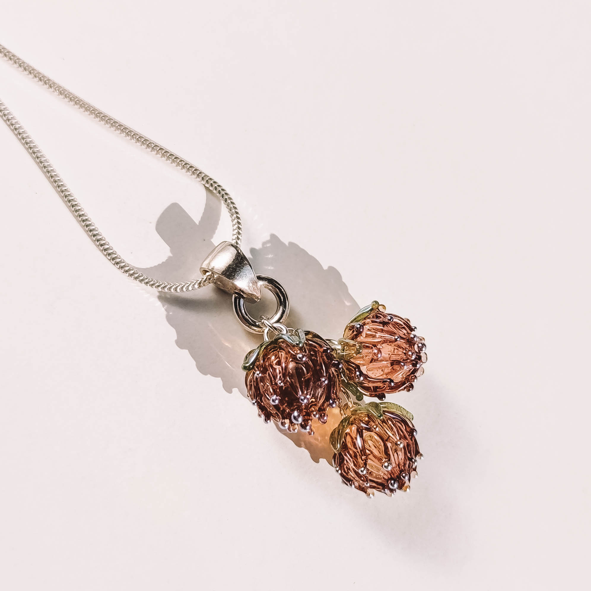 Rose gold flower