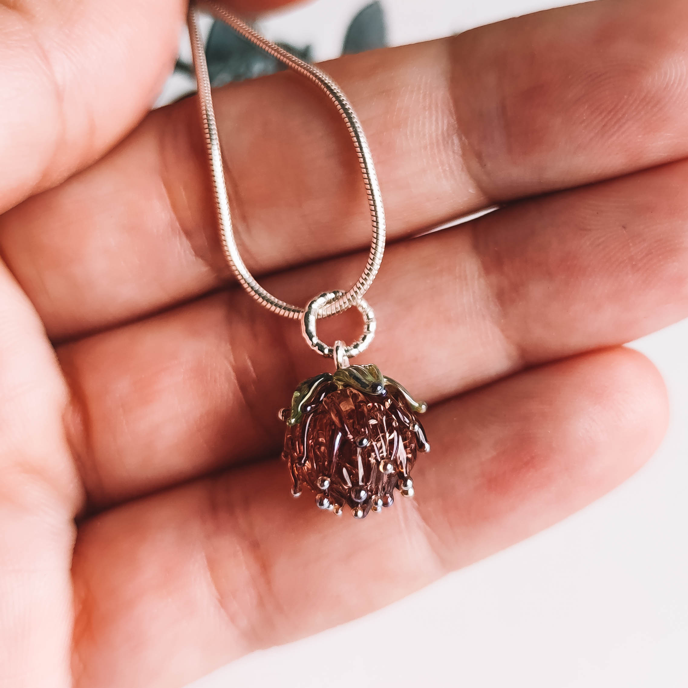 Rose gold flower