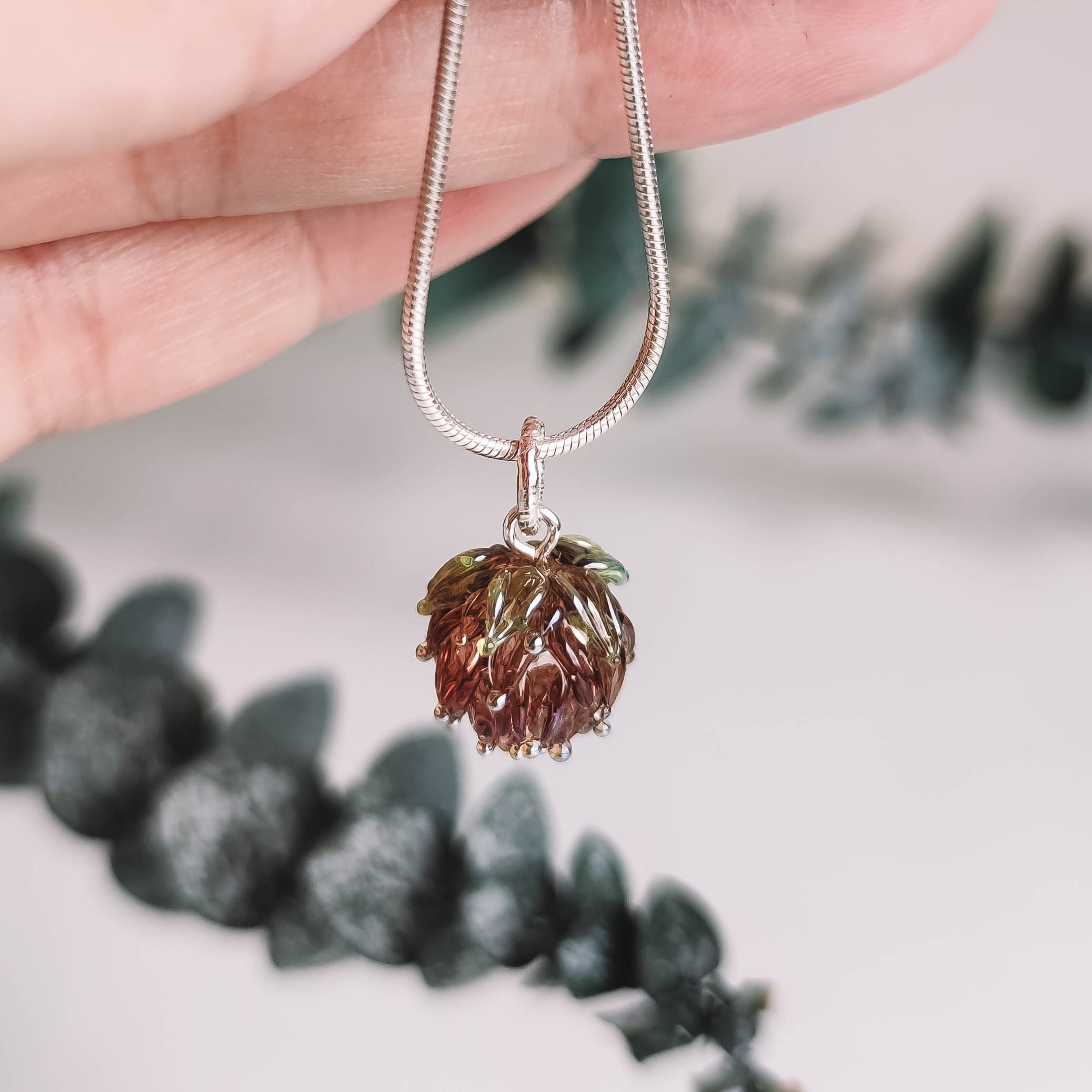 Rose gold flower