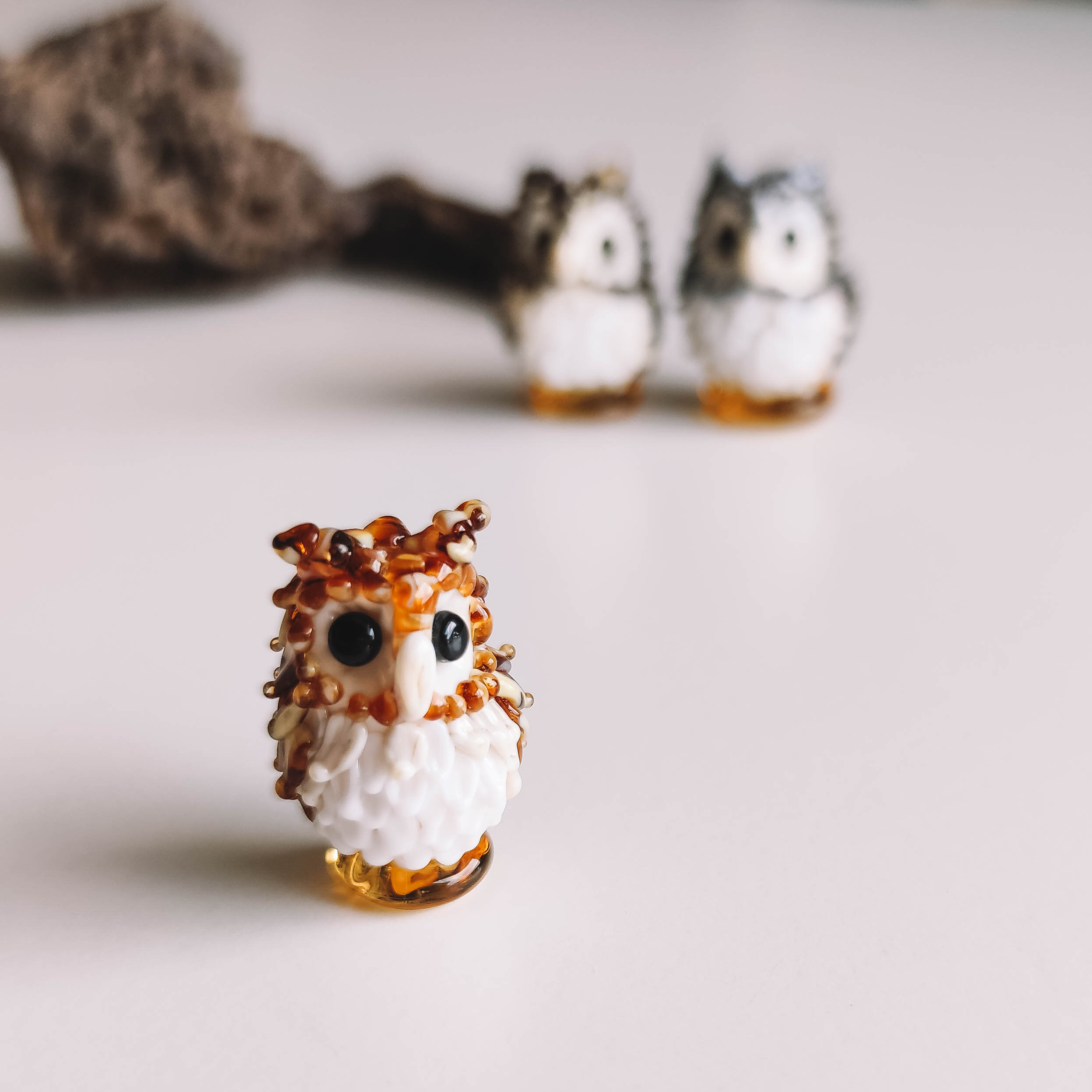 Owl sculpture 