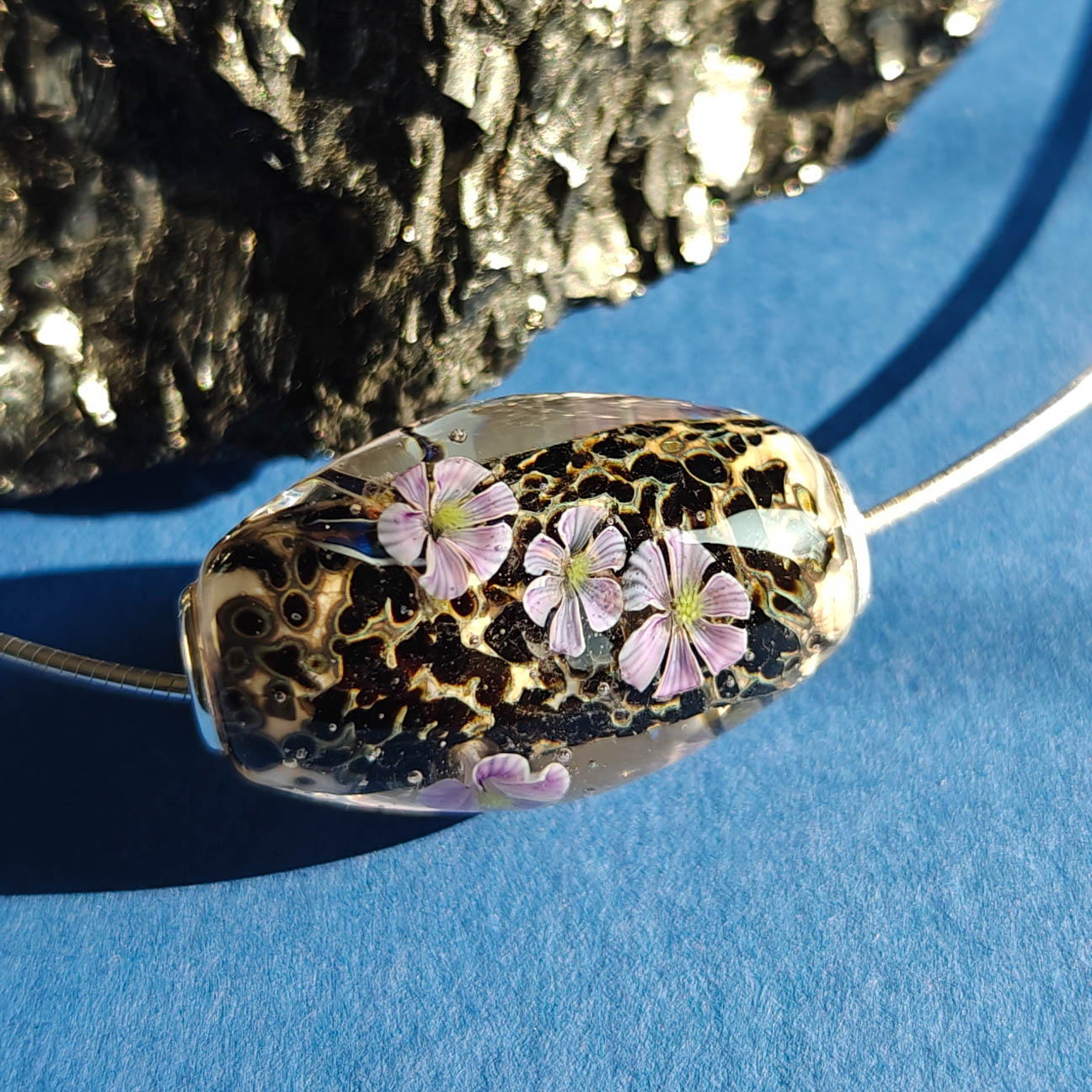 Violet flowers