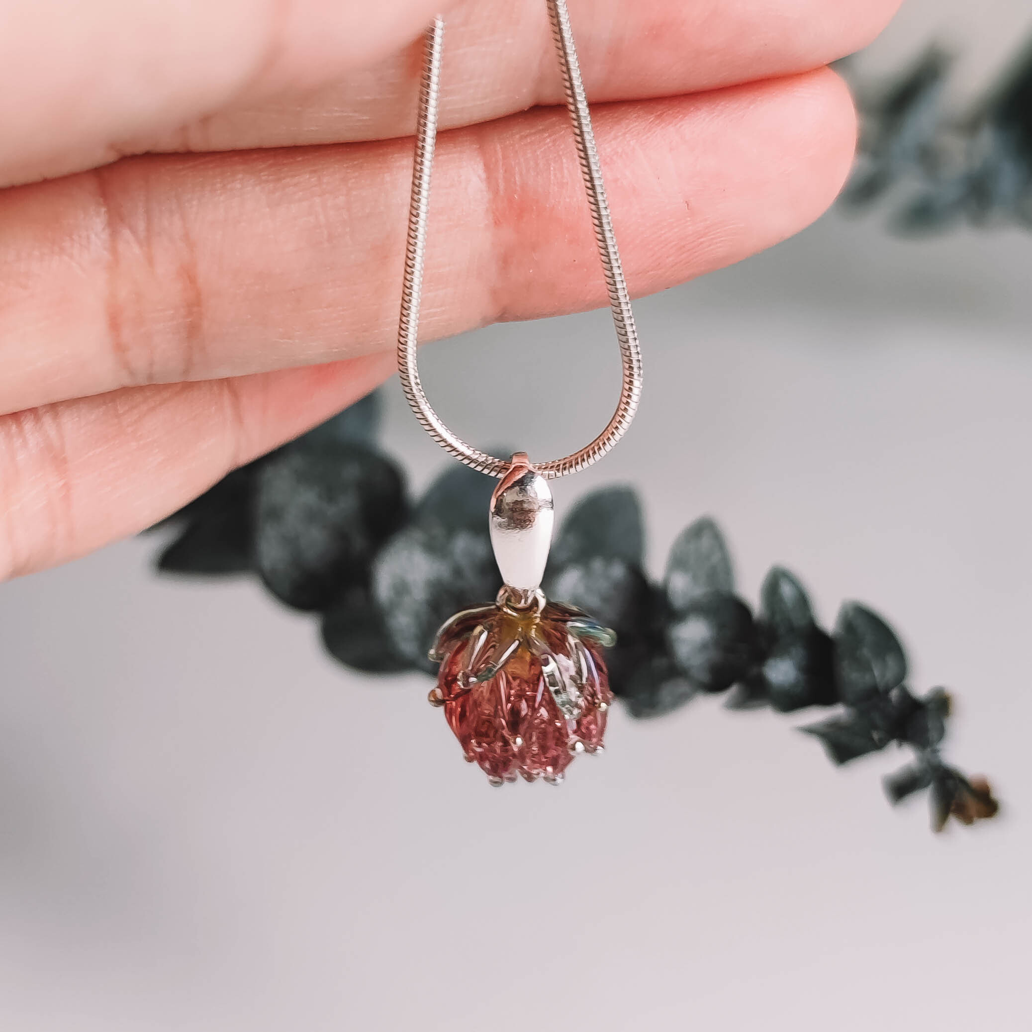 Rose gold flower