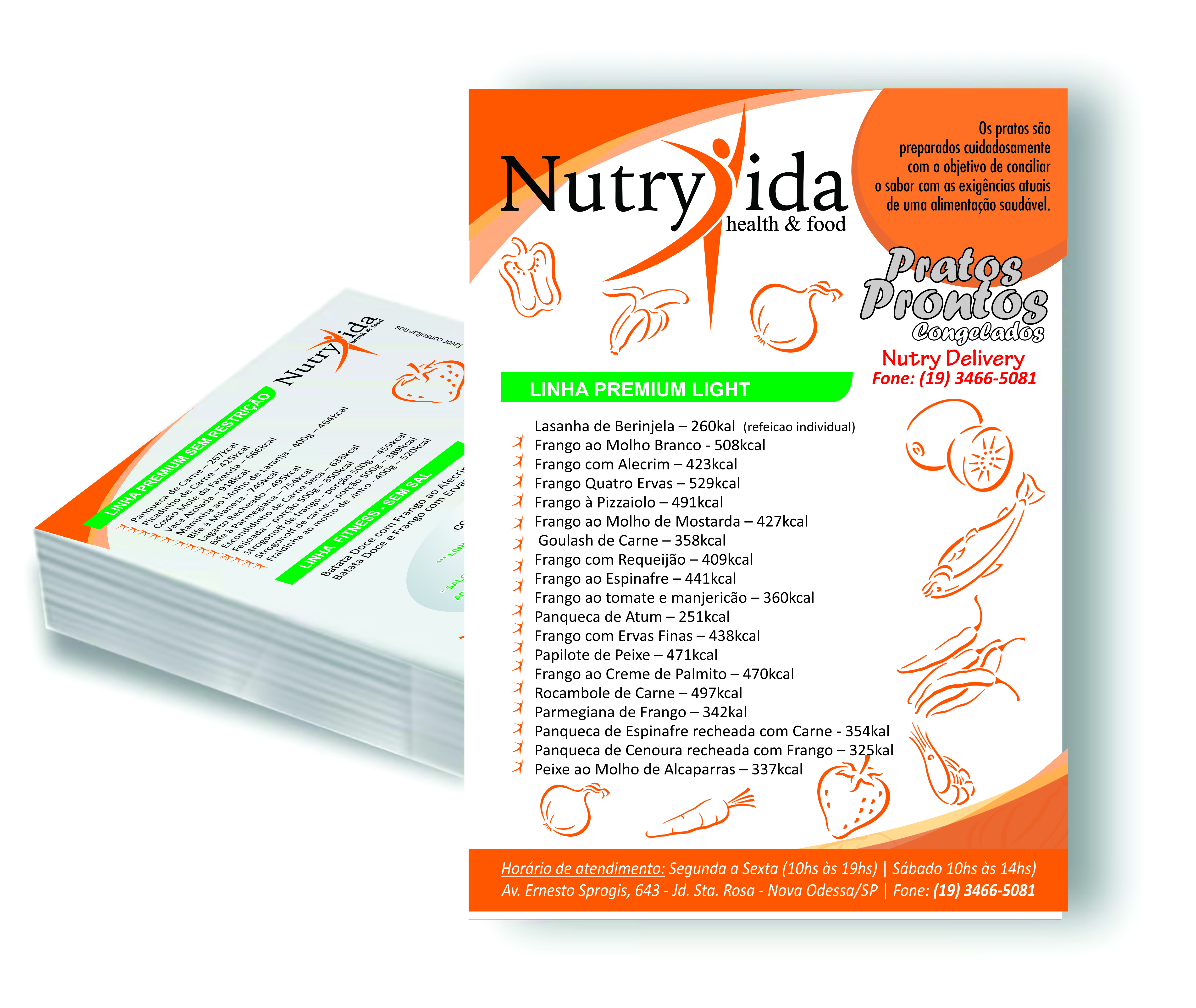 5000 unidades de Folhetos - 140x200 mm. - Colorido Frente e Verso - Refile