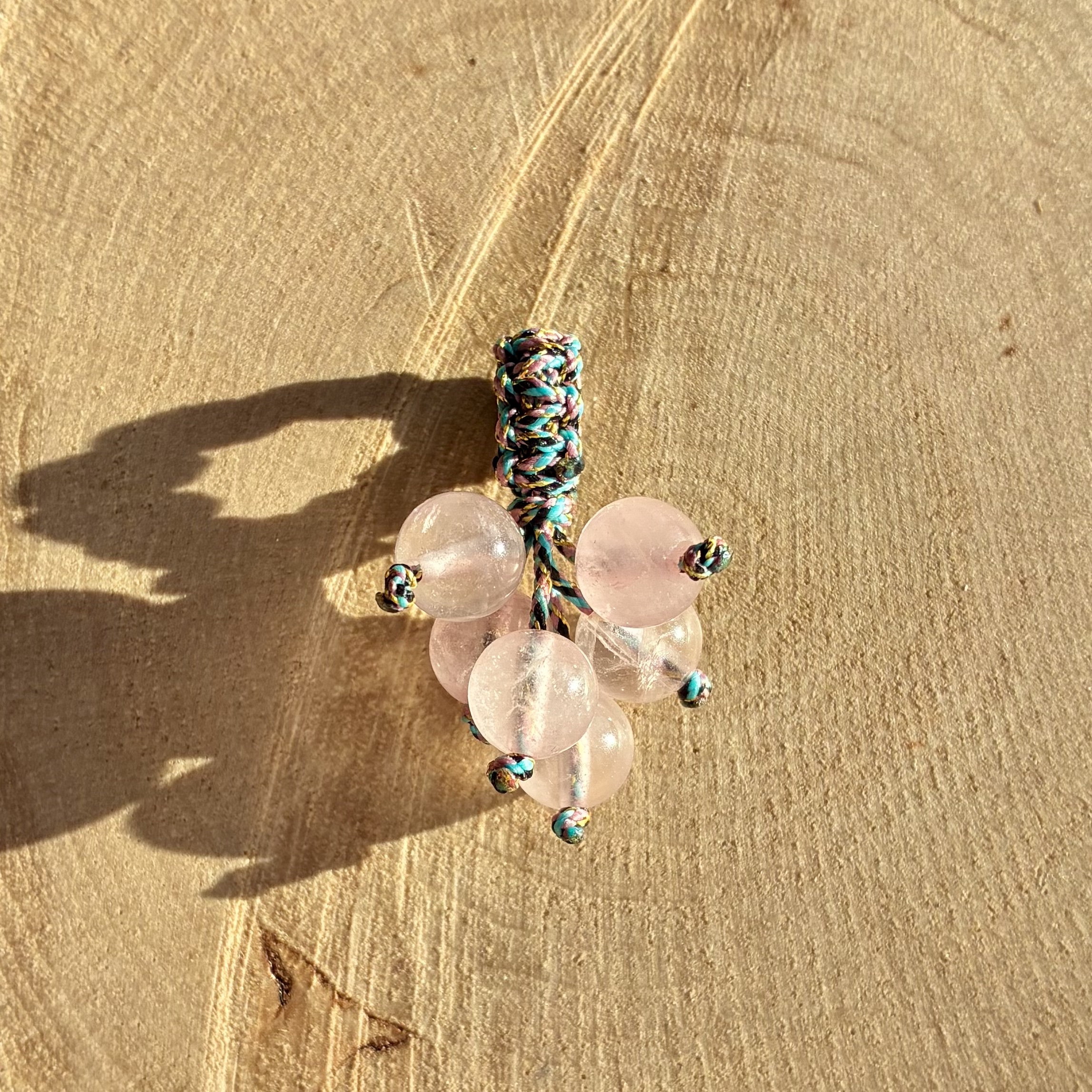 Gri-gri Marcelle - Quartz rose