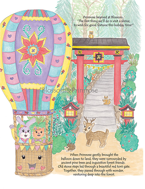 Blossom and Primrose, Friends Abroad!