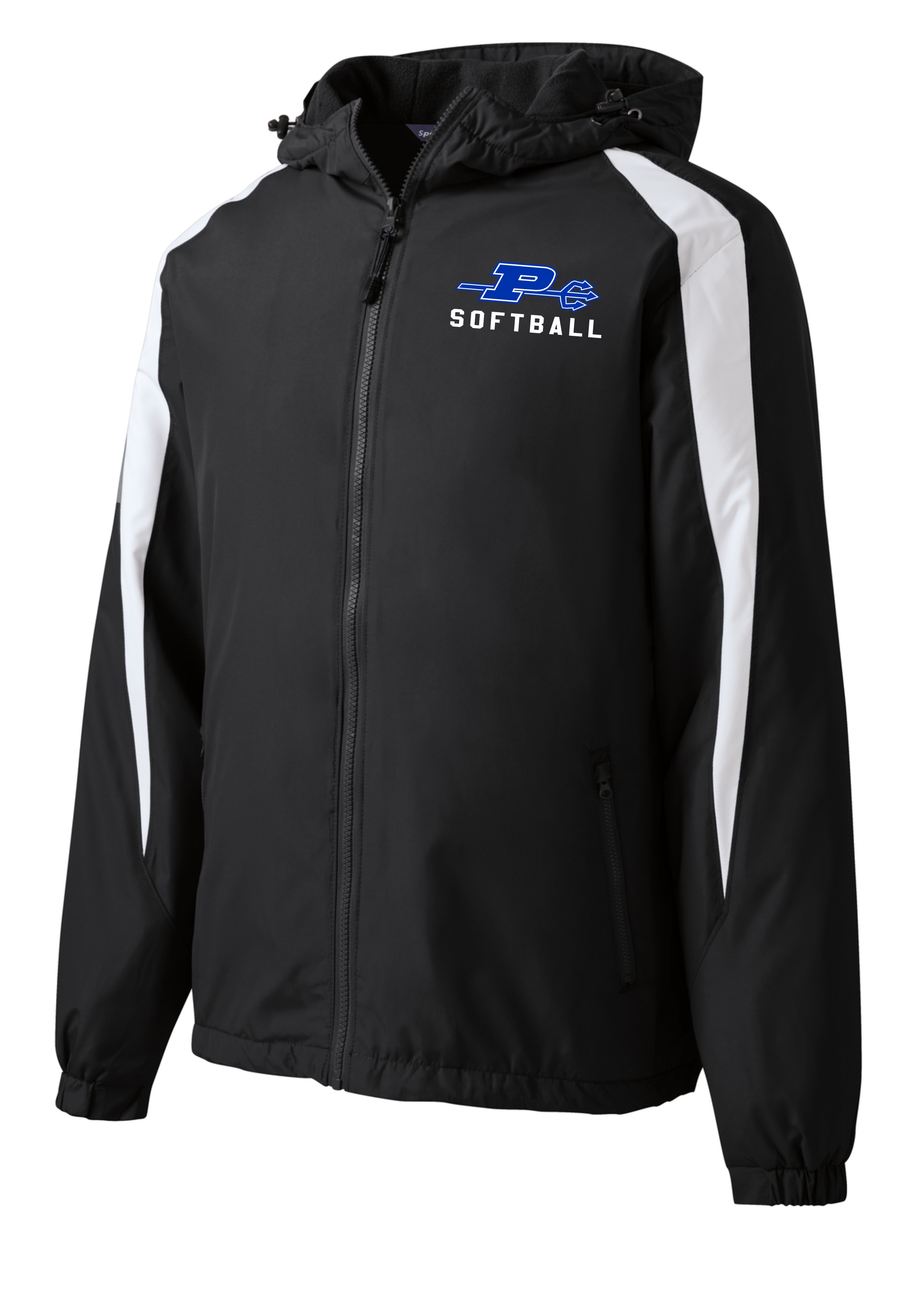 Sport-Tek® Fleece-Lined Colorblock Jacket