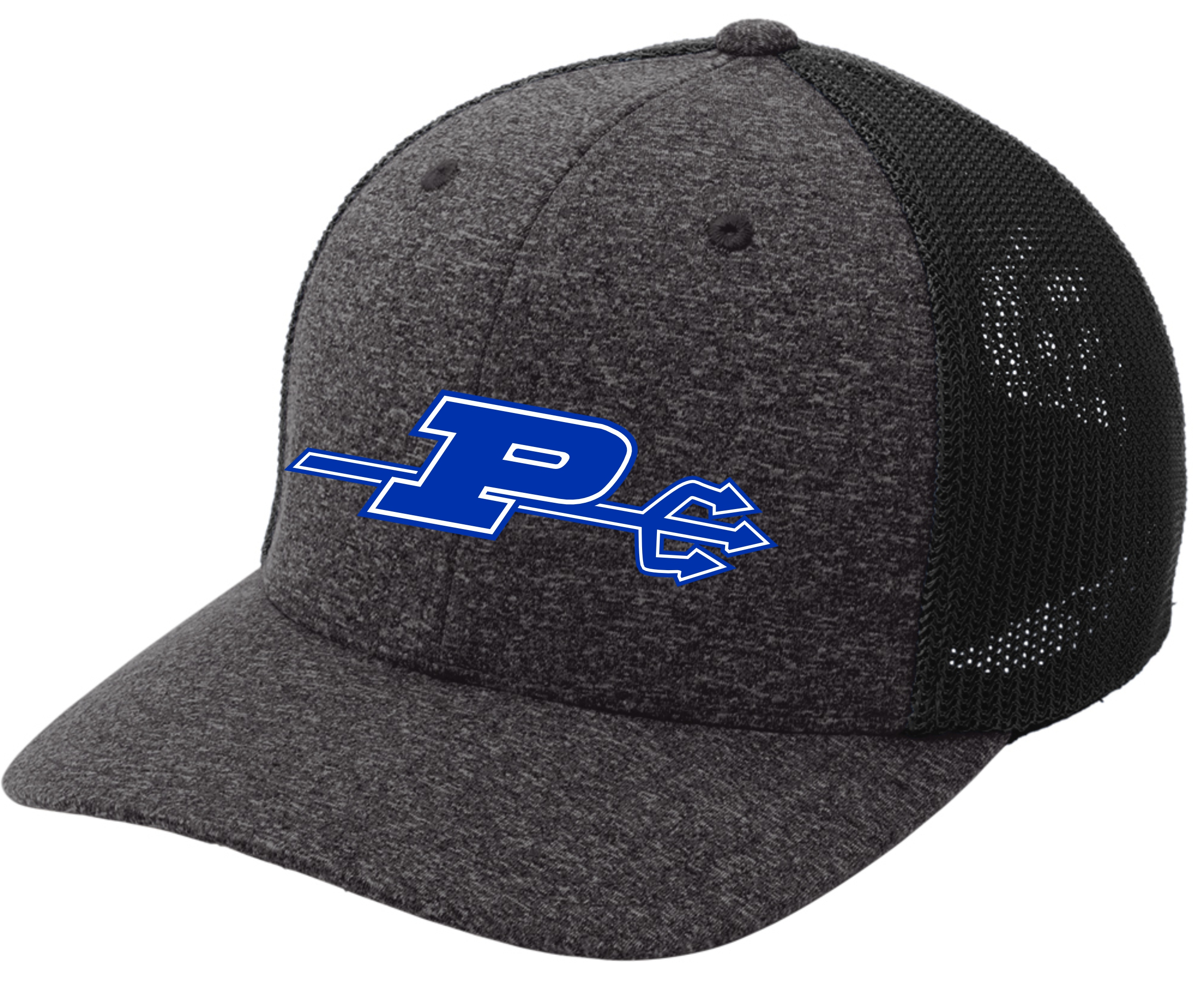 Port Authority ® Flexfit ® Melange Mesh Back Trucker Cap