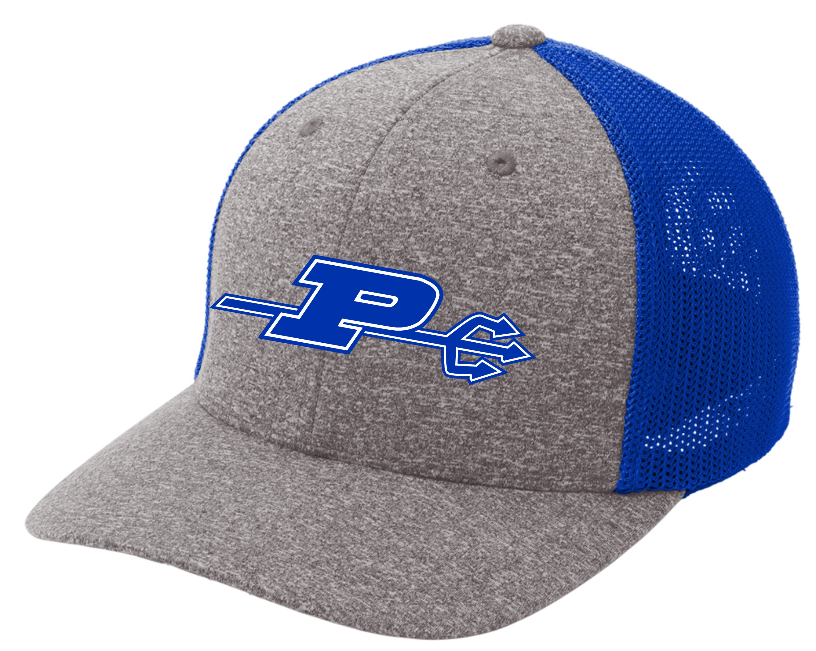 Port Authority ® Flexfit ® Melange Mesh Back Trucker Cap