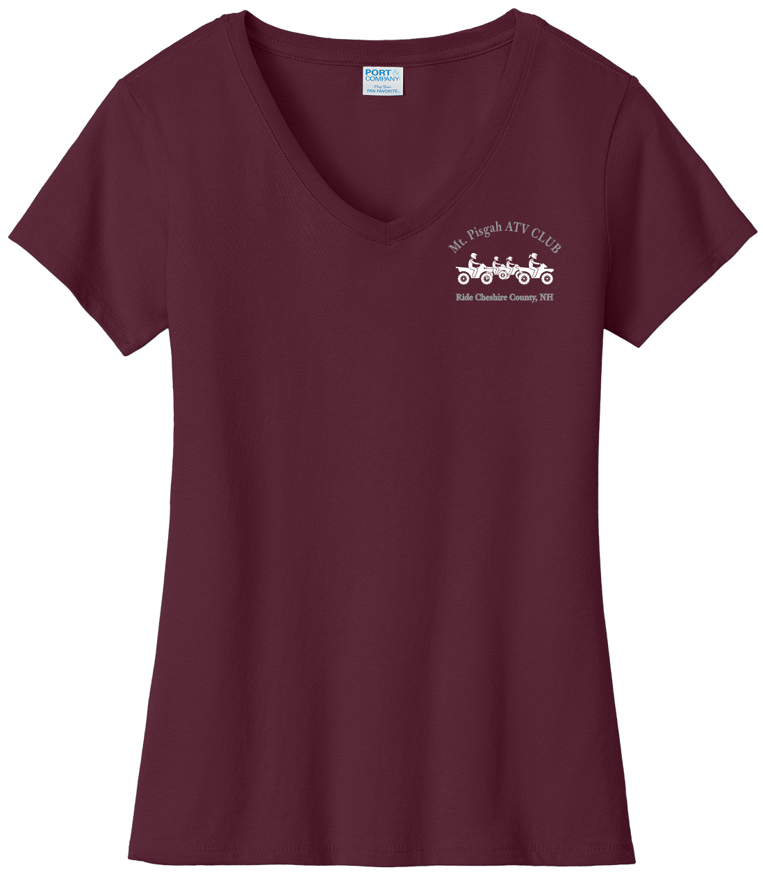Port & Company® Women's Fan Favorite™ V-Neck Tee