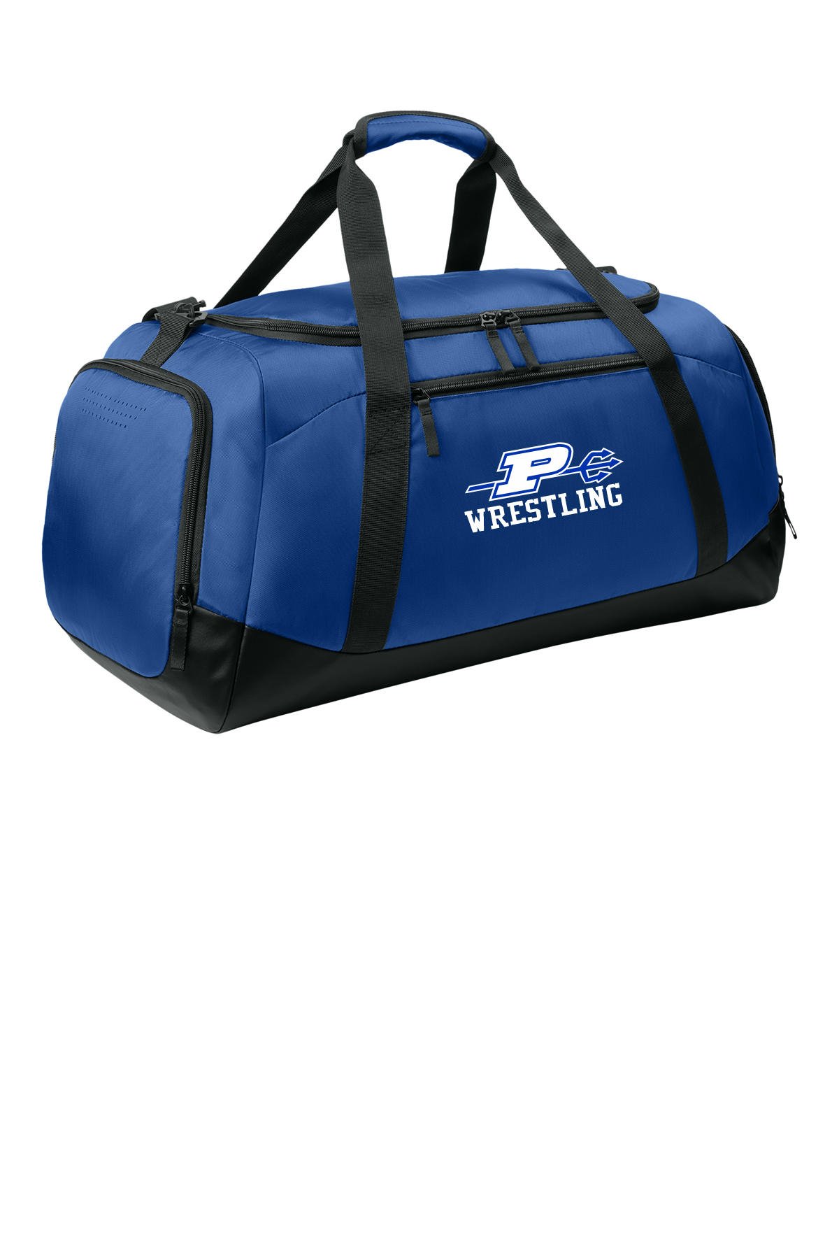 Blue Wrestling Duffel Bag