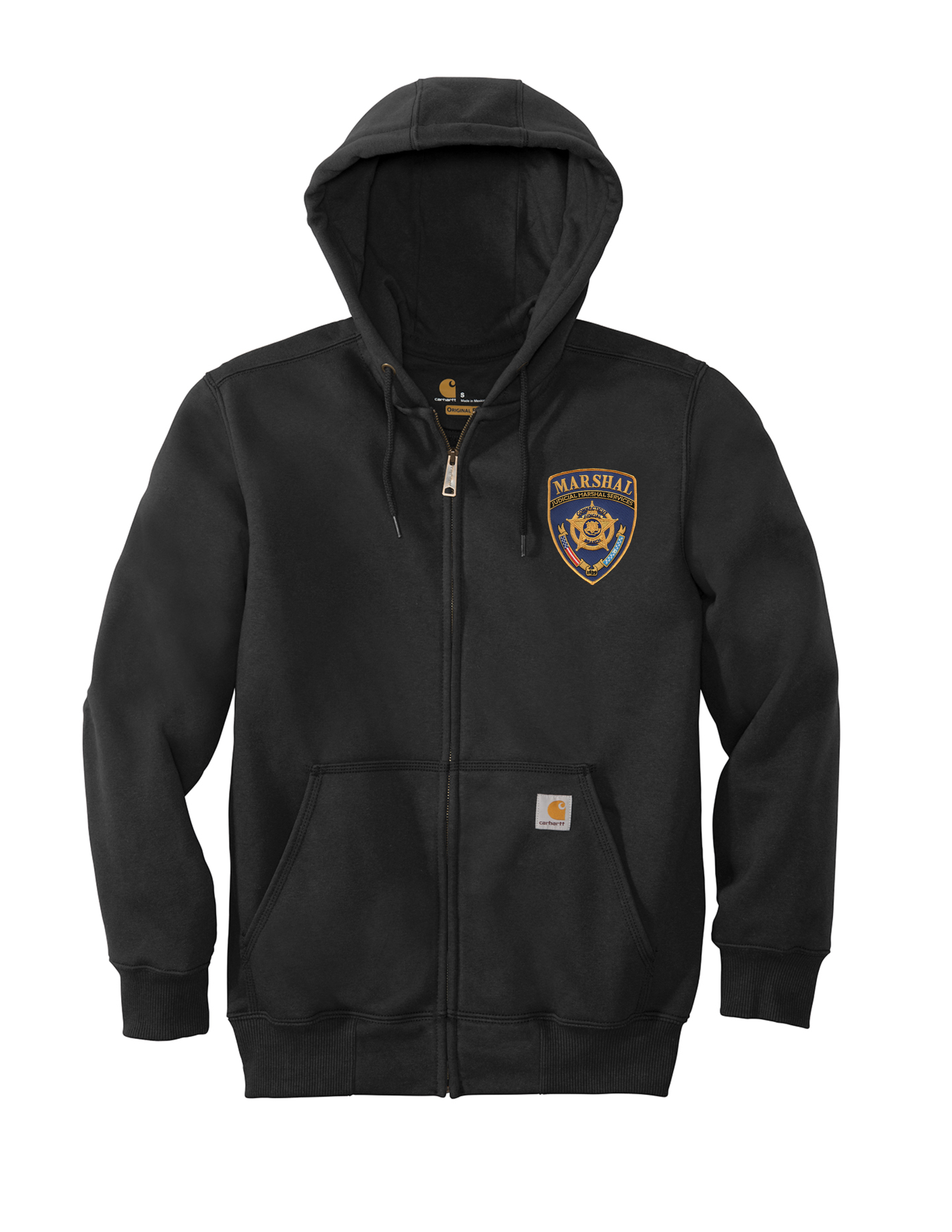 Carhartt® Rain Defender® Paxton Heavyweight Hooded Zip-Front Sweatshirt