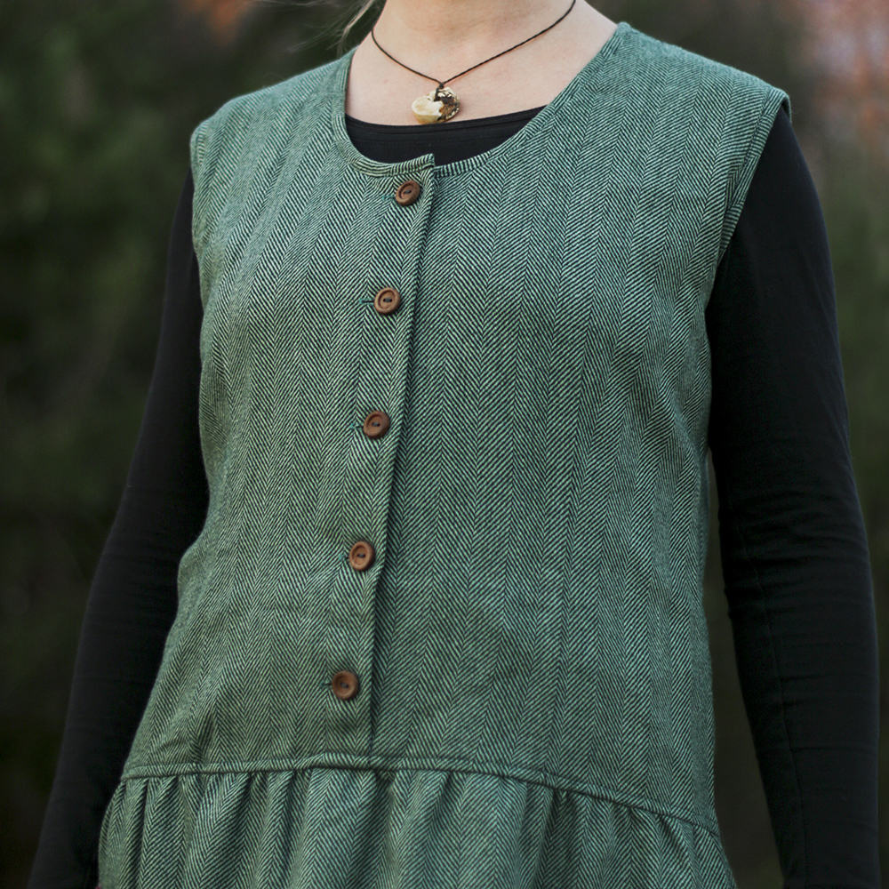 Short Pinafore Dress