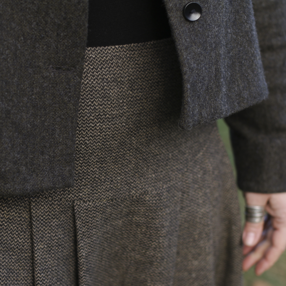 Woolen decorative skirt