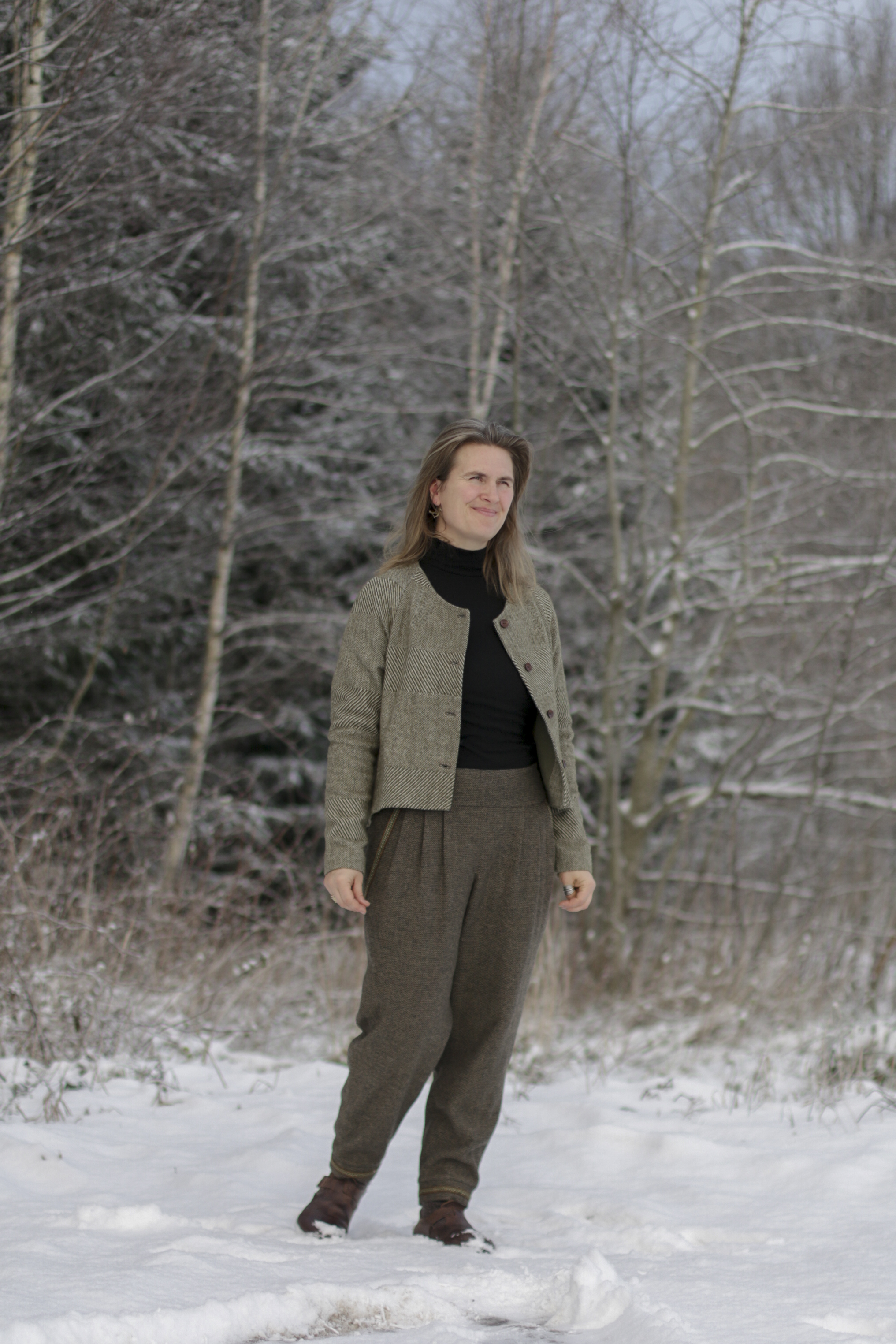 Woolen Women's Pants