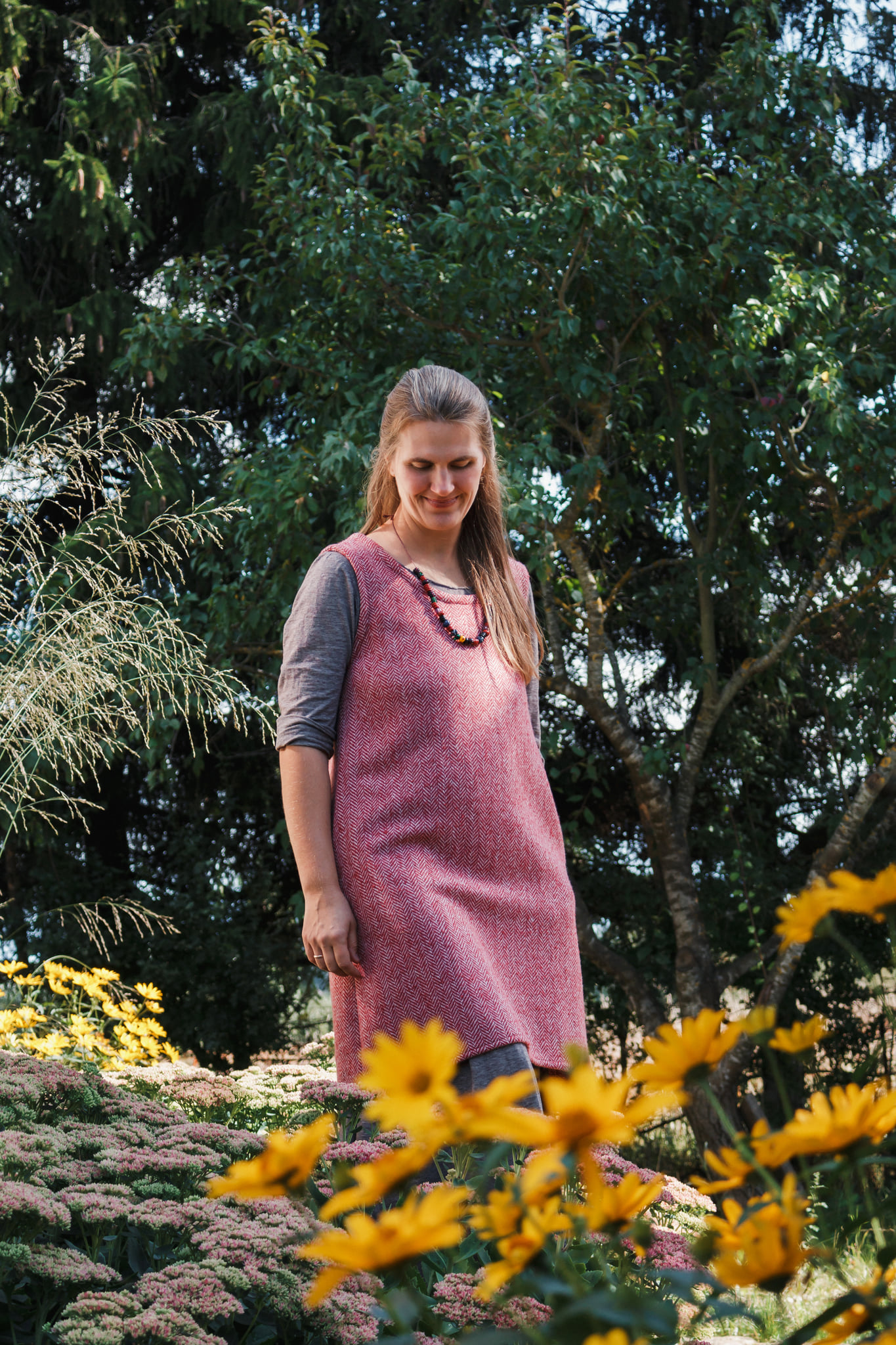 Sleeveless Woolen Tunic