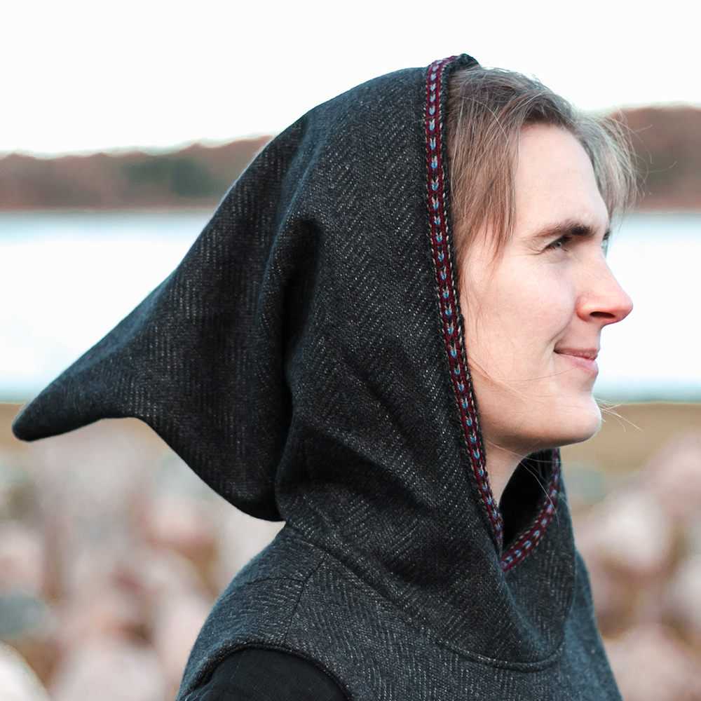 Ornate Tunic with Hood