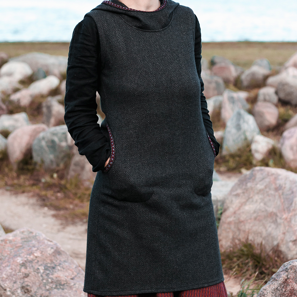 Ornate Tunic with Hood