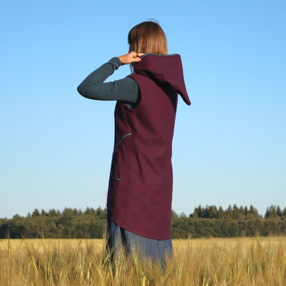 Ornate Tunic with Hood