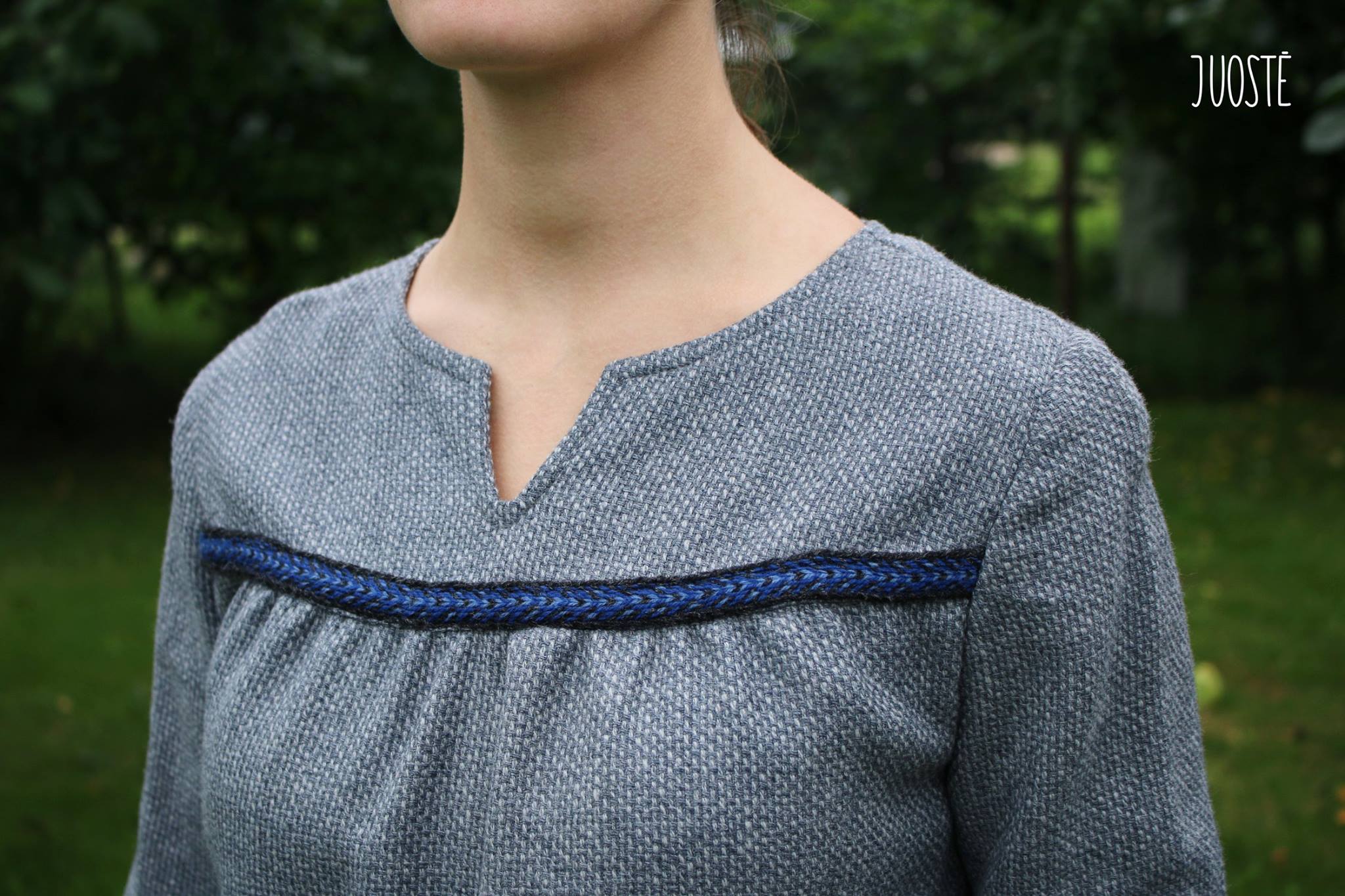 Thin woolen shirt