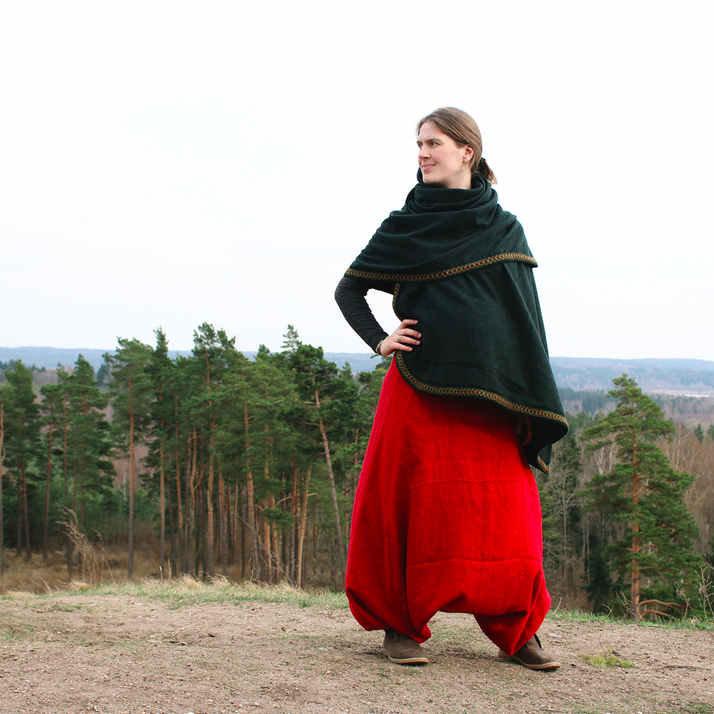 Linen Skirt-Pants